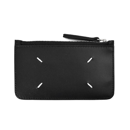 [Maison Margiela]CARD HOLDER ZIP EW/BLACK(SA1VX0008-P4745)