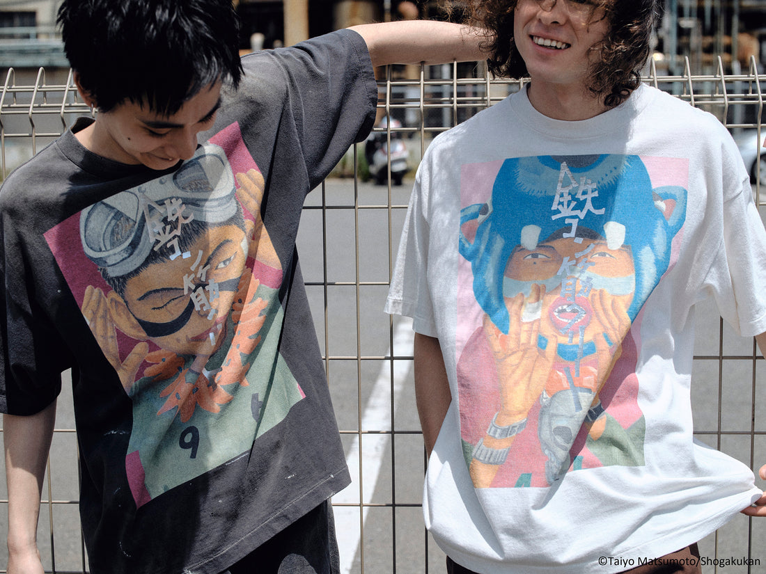 [SAINT Mxxxxxx]鉄コン筋クリート_SS T-SHIRT/SHIRO(SM-MK1-0000-C82)