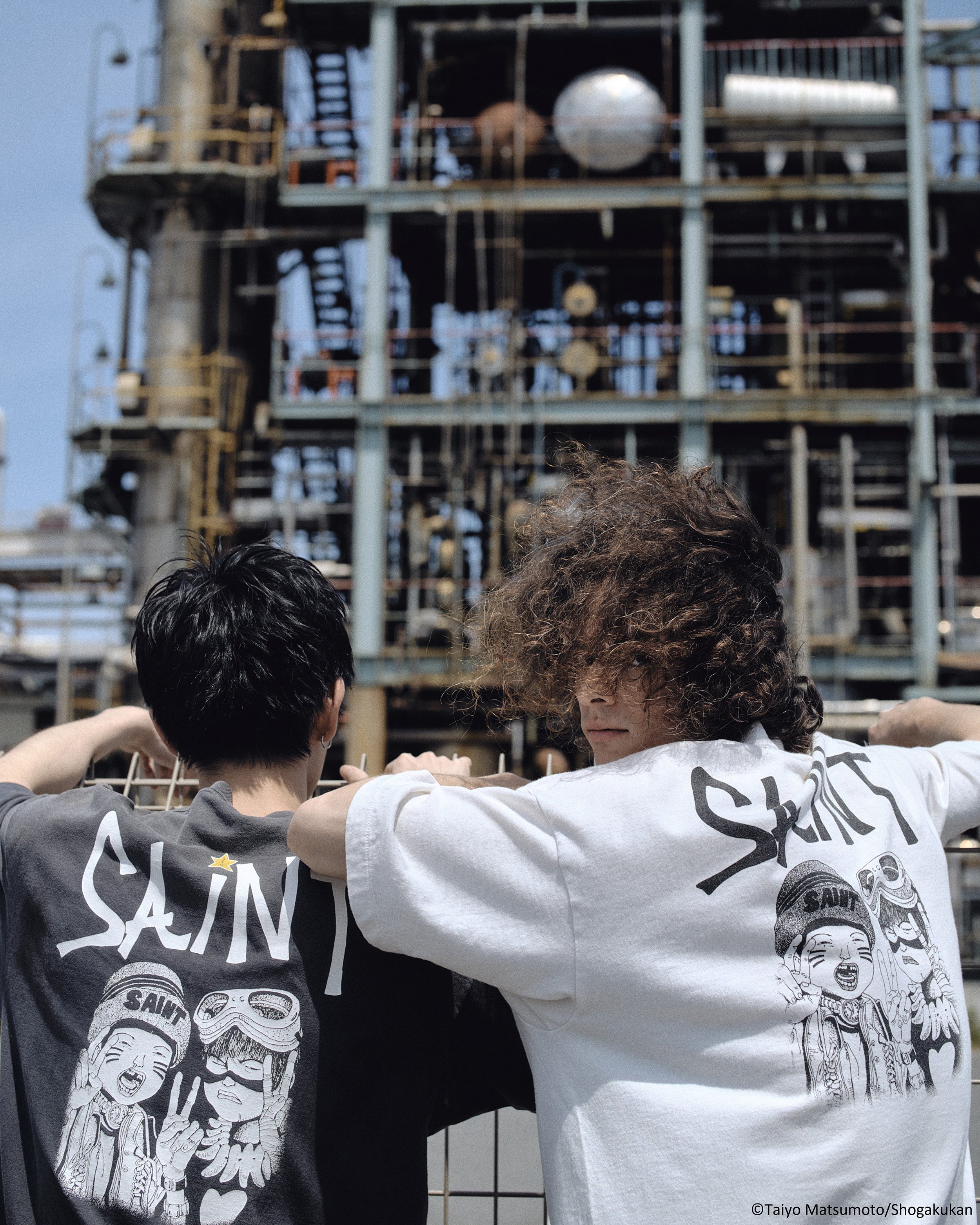 SAINT Mxxxxxx]鉄コン筋クリート_SS T-SHIRT/KURO(SM-MK1-0000-C81