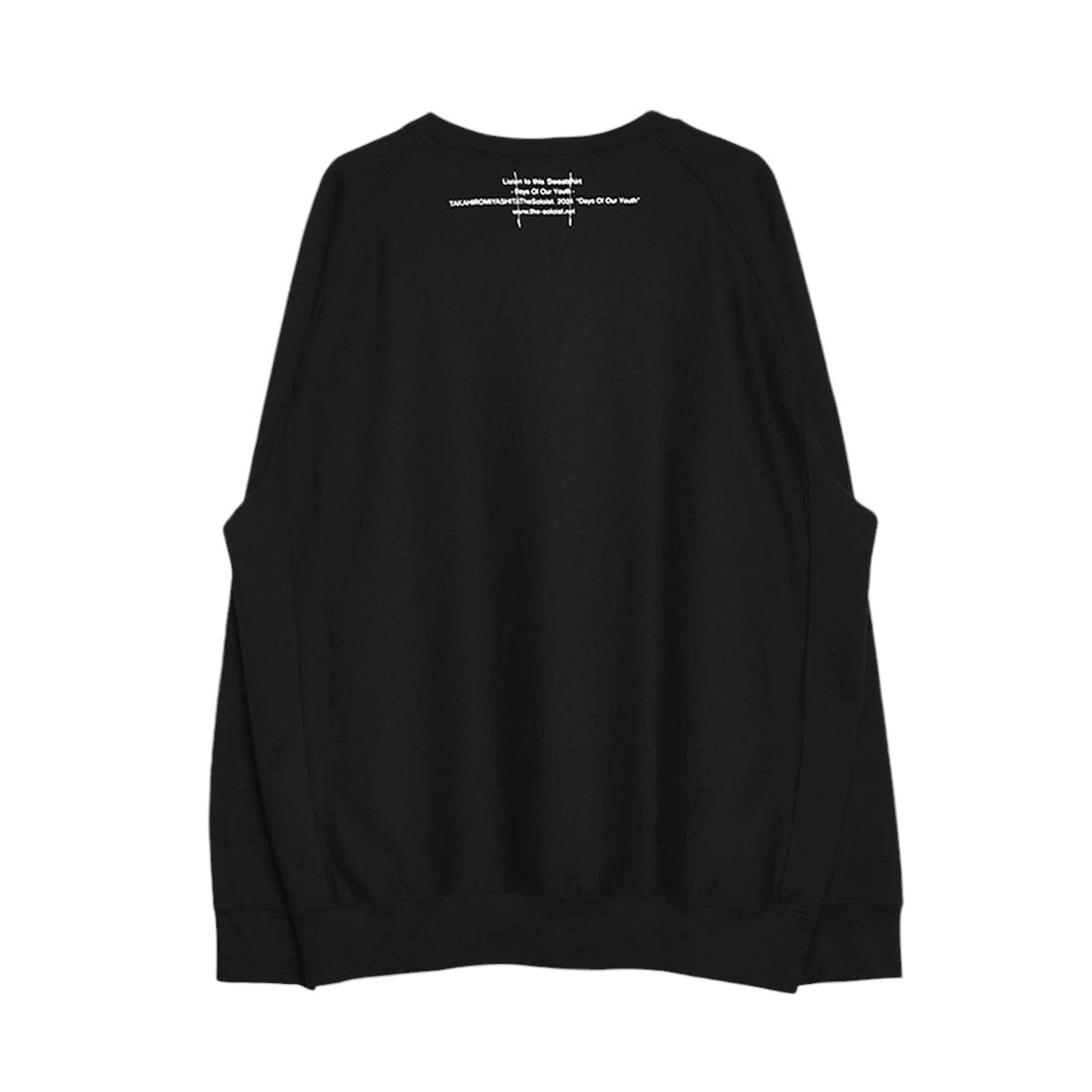 TAKAHIRO MIYASHITA TheSoloIst】oversized crew neck sweat shirt 