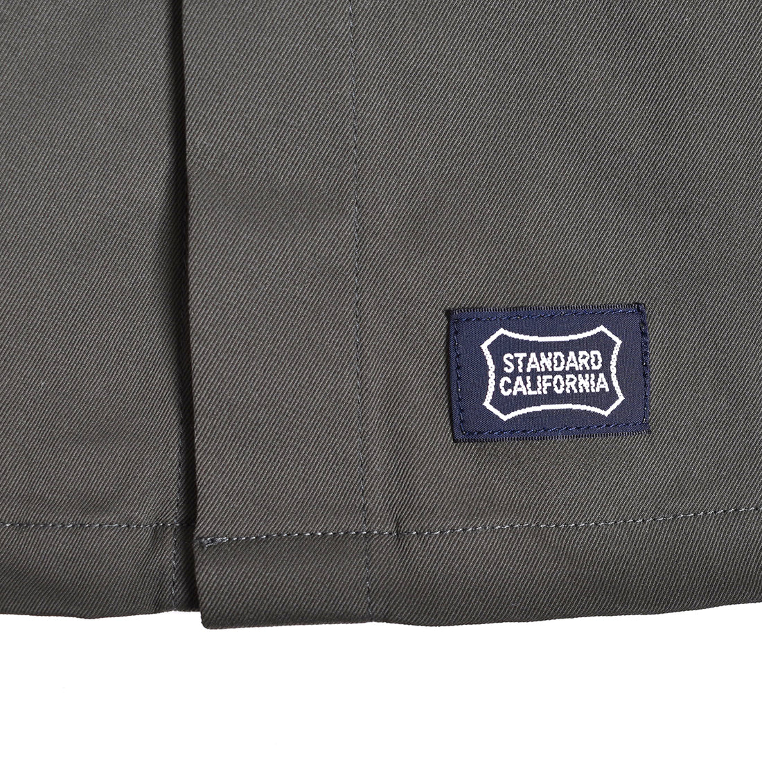 [STANDARD CALIFORNIA]SD Logo Patch Easy Work Shirt Long Sleeve/OLIVE(SHOLF220)