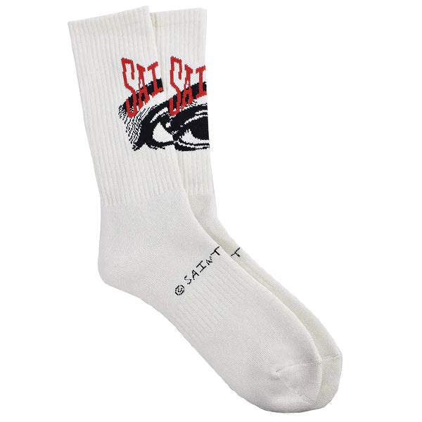 **完売必至** SAINT Mxxxxxx  EYE SOCKS ソックス エクリュ SAINT Mxxxxxx 【セント マイケル】 SOCKS/EYE/ECRU(SM-HR8-0000