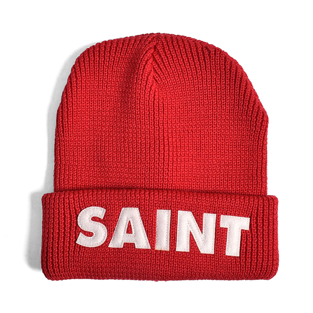 SAINT Mxxxxxx]KNIT CAP/SAINT/RED(SM-A23-0000-051) – R&Co