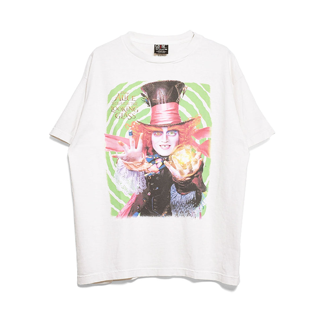 [SAINT MICHAEL]DSNY_SS TEE/MAD HATTER/WHITE(SM-A23-0000-C25)