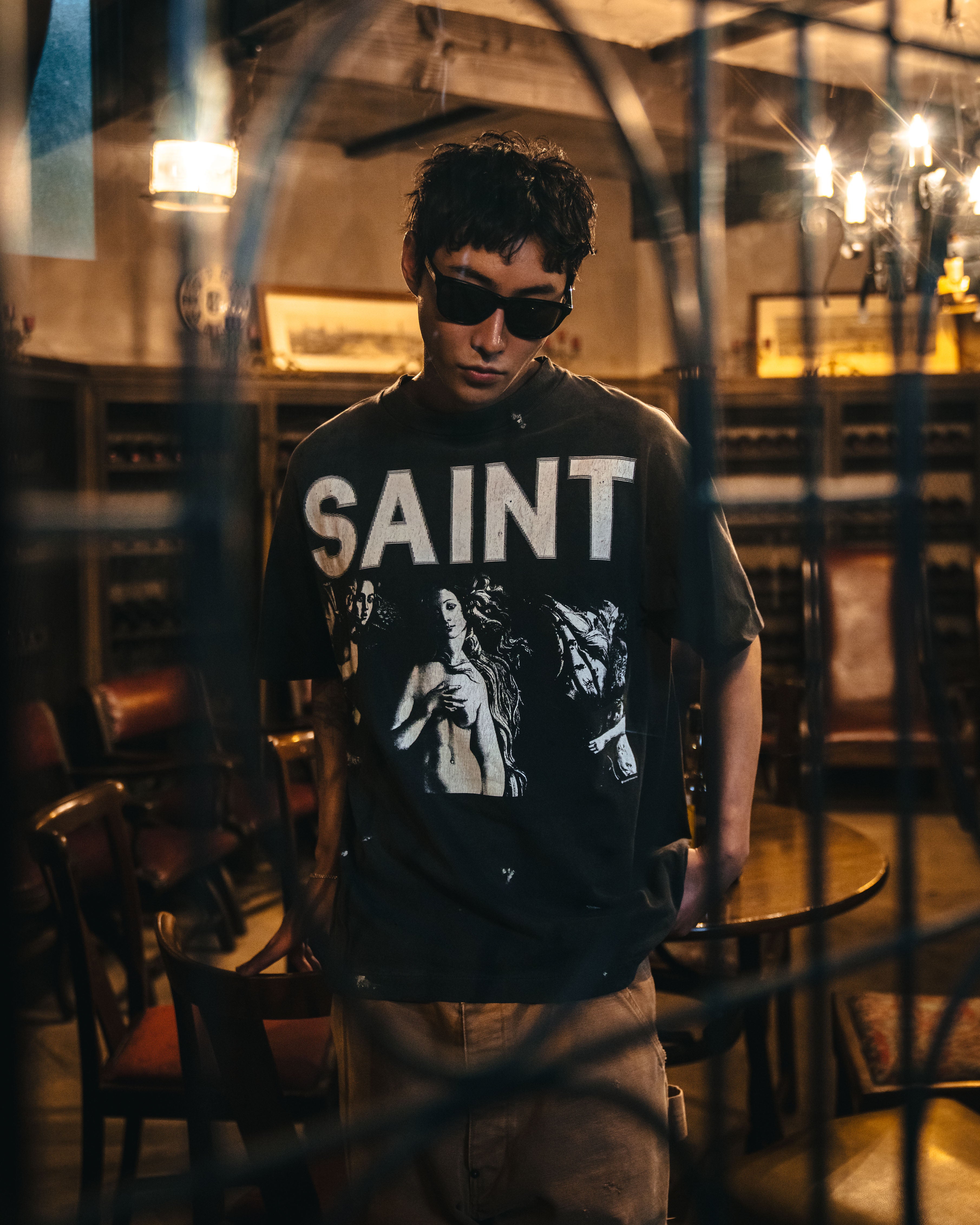 SAINT Mxxxxxx]SS TEE/SAINT MARIA/BLACK(SM-HR1-0000-004) – R&Co.