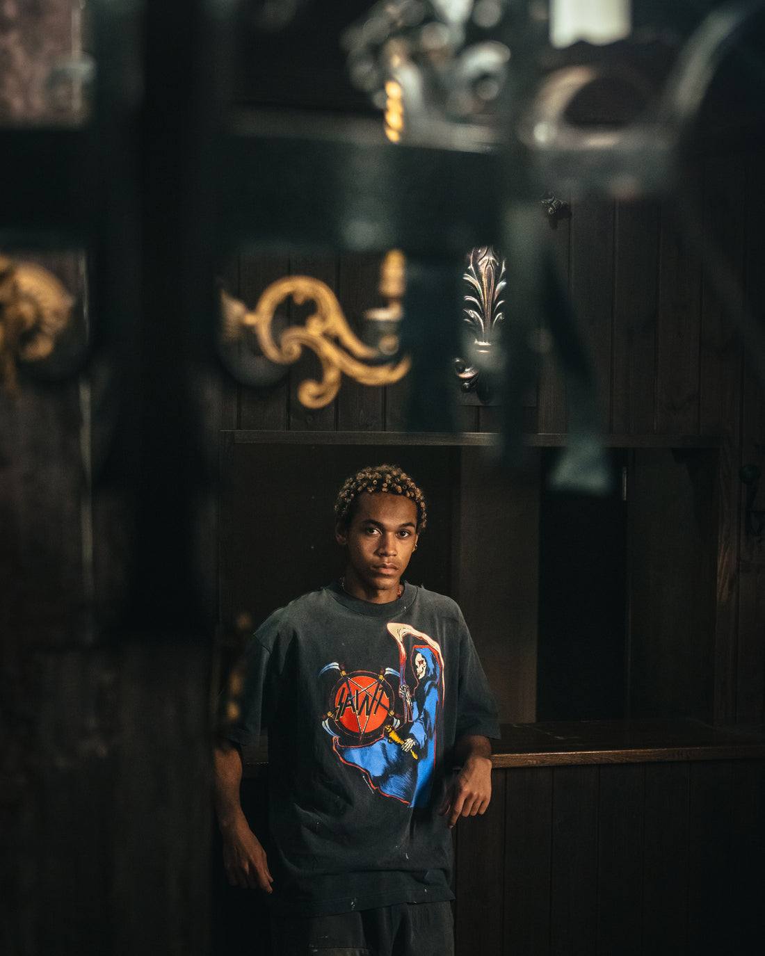 [SAINT Mxxxxxx]SS TEE/BIRTH AND DEATH/BLACK(SM-HR1-0000-007)