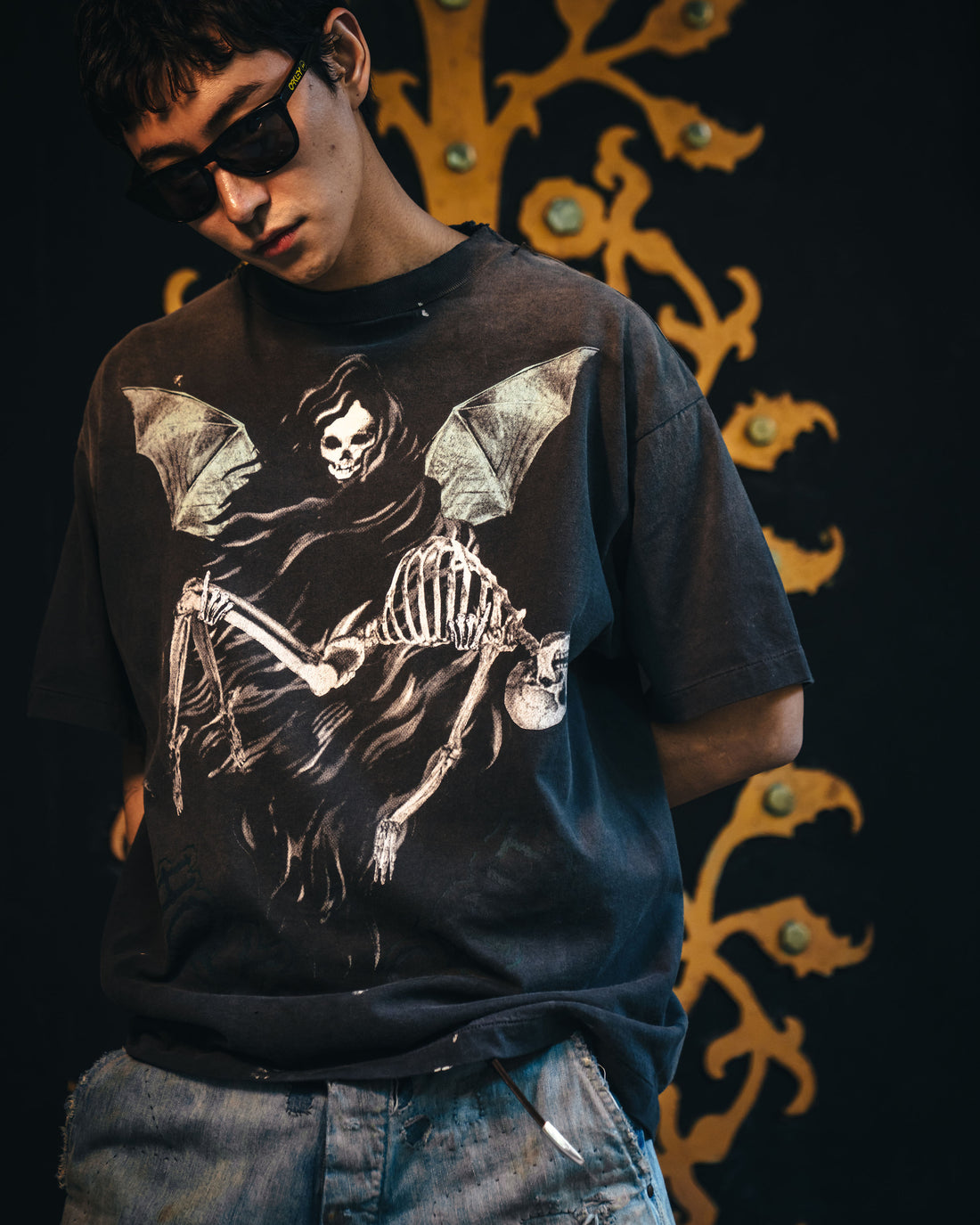 [SAINT Mxxxxxx]SS TEE/HOLY SAINT/BLACK(SM-HR1-0000-011)