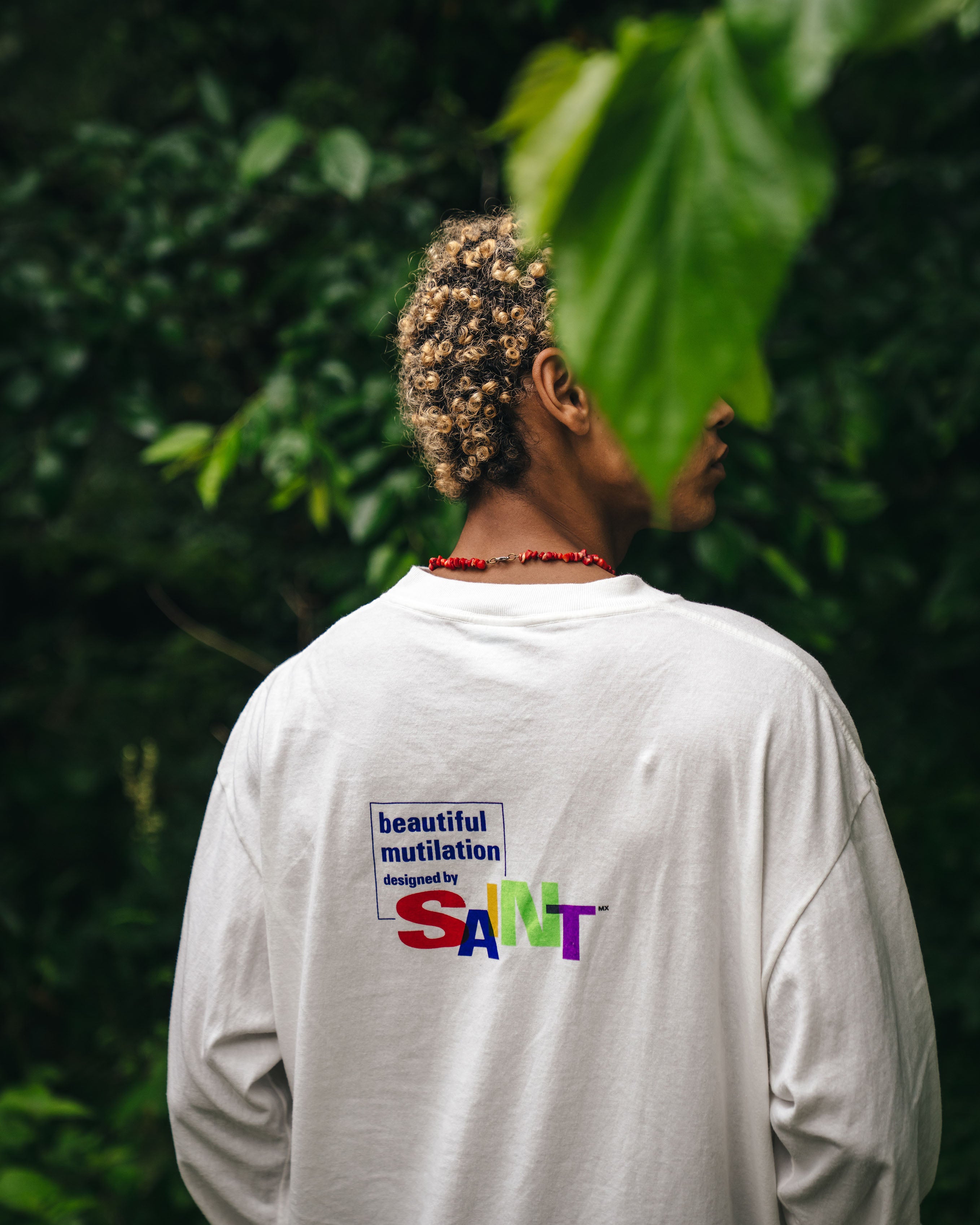 SAINT Mxxxxxx]LS TEE/BEAUTIFUL SAINT/WHITE(SM-HR1-0000-036