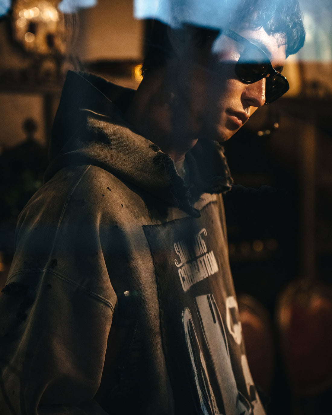 [SAINT Mxxxxxx]HOODIE/SAINT CELEBRATION/BLACK(SM-HR1-0000-054)