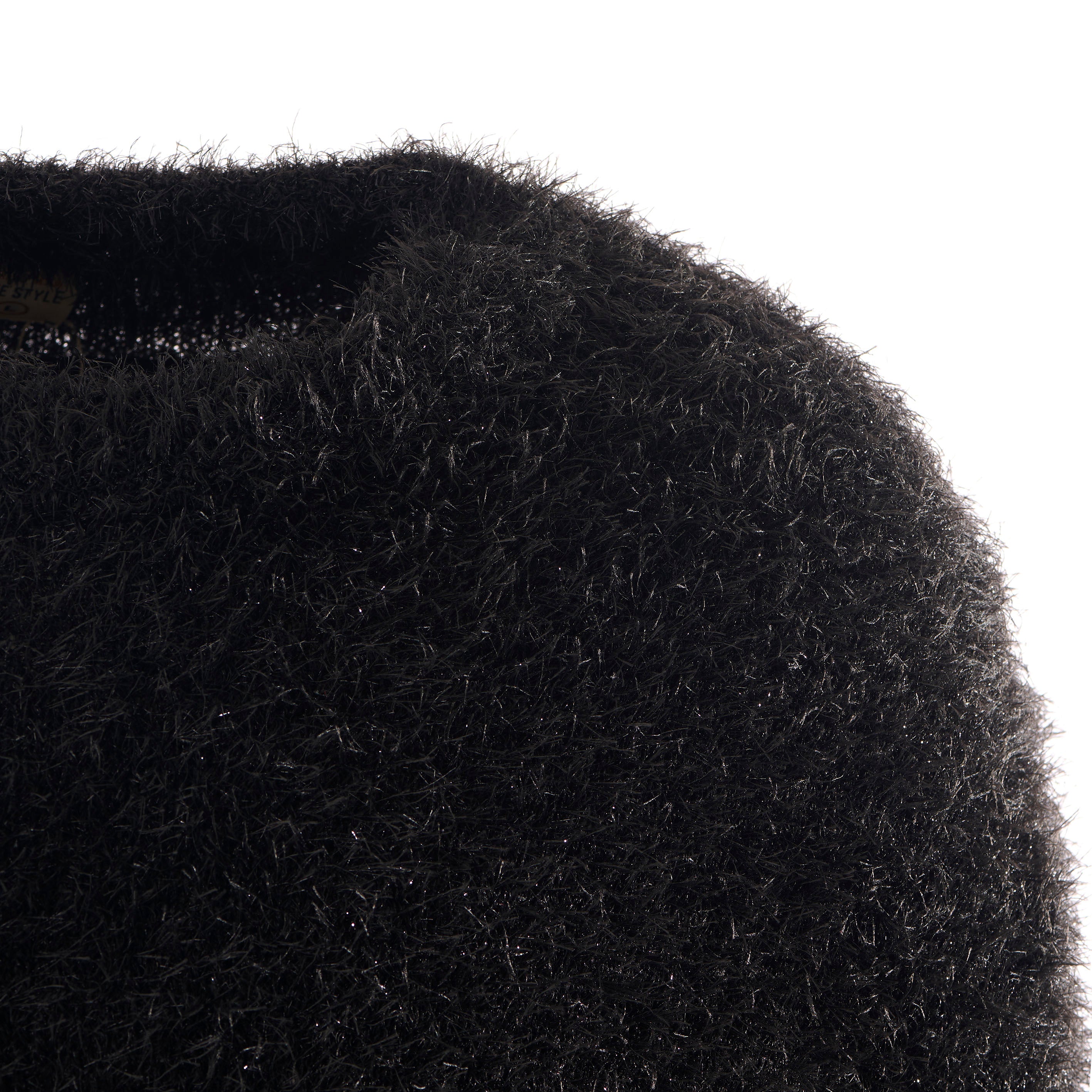 SAINT Mxxxxxx]CRW NECK KNIT/GLITTER/BLACK(SM-HR1-0000-068) – R&Co.