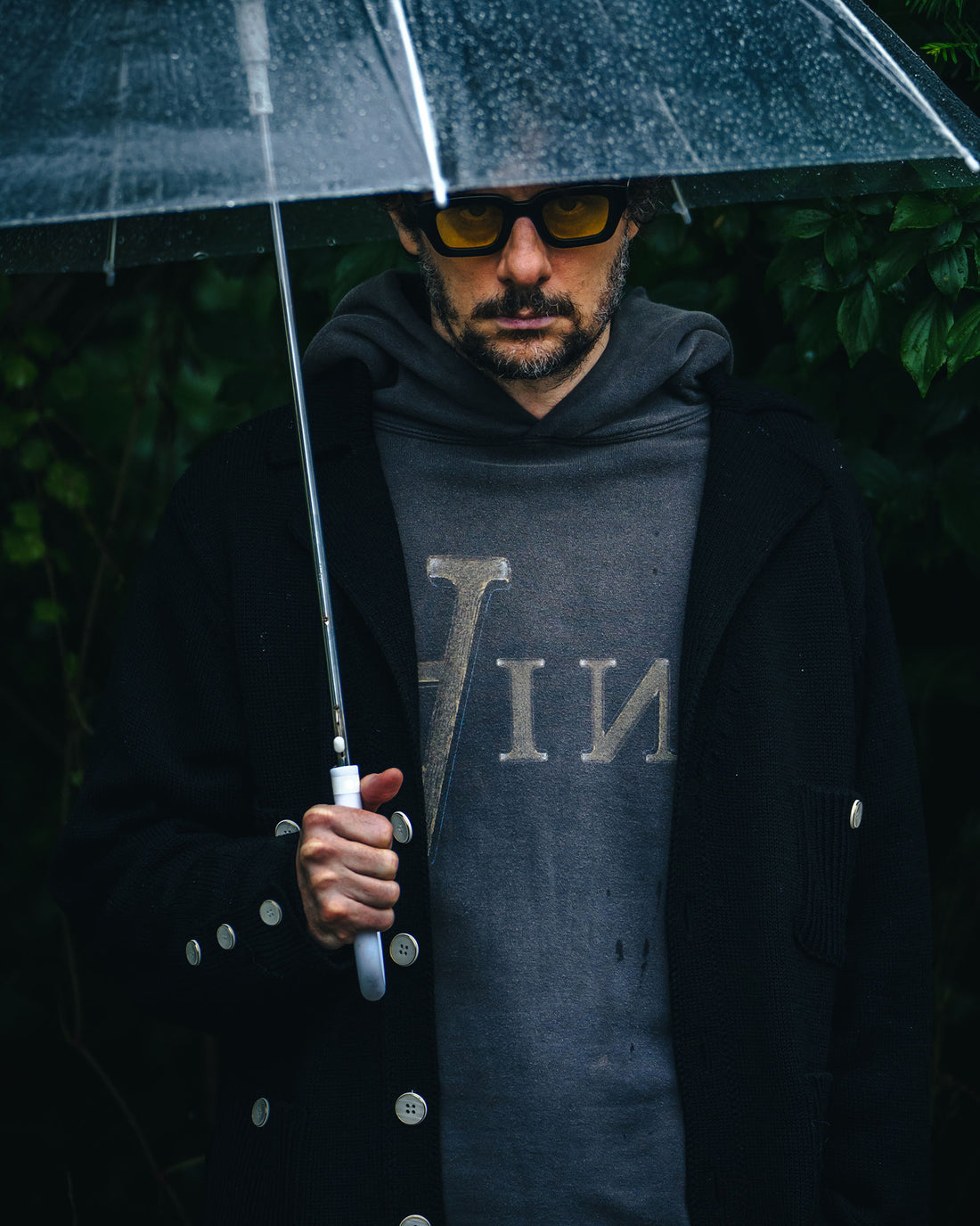 [SAINT Mxxxxxx]KNIT JACKET/BLACK(SM-HR1-0000-075)