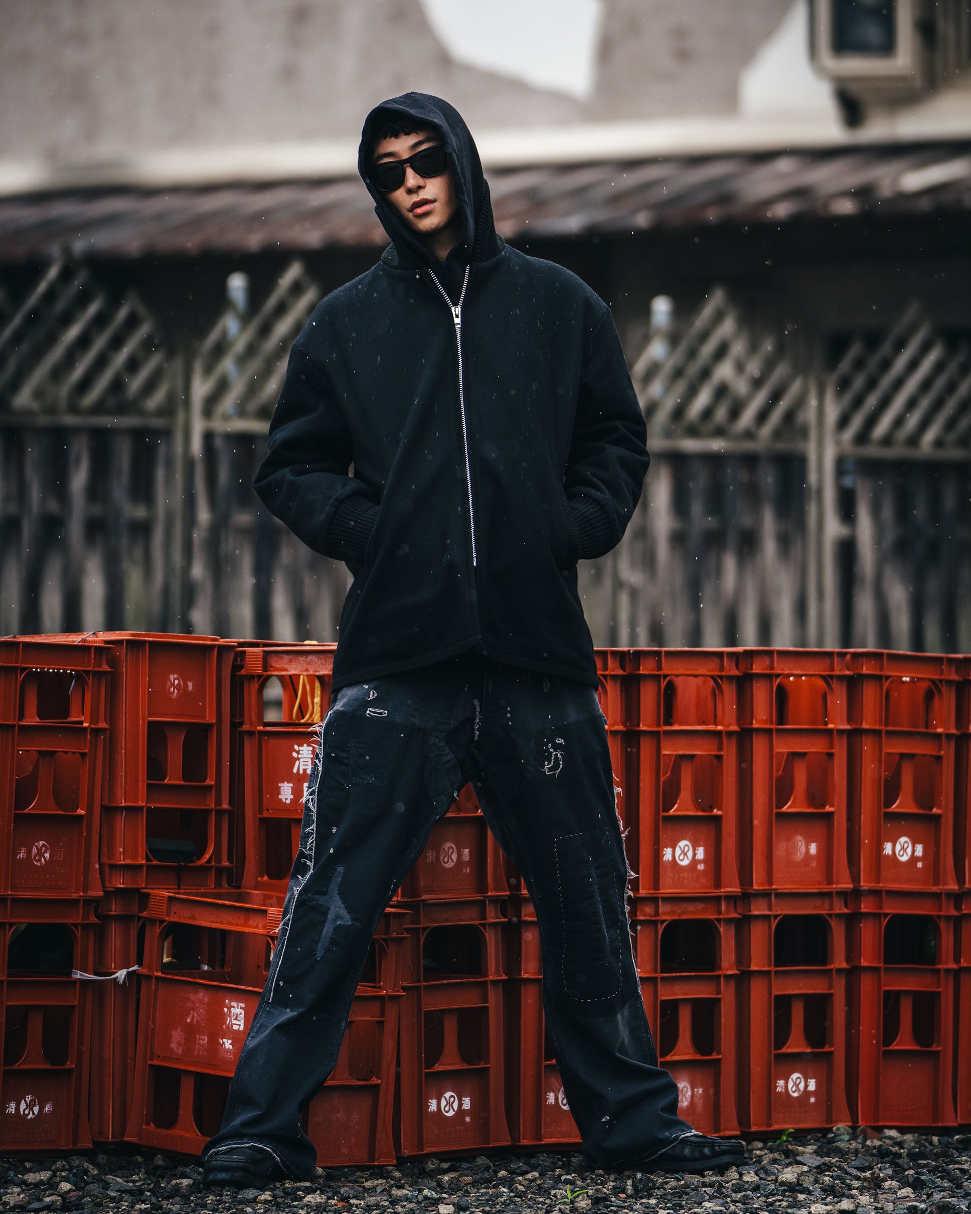 SAINT Mxxxxxx]PHARAOS JACKET/BLACK(SM-HR1-0000-076) – R&Co.