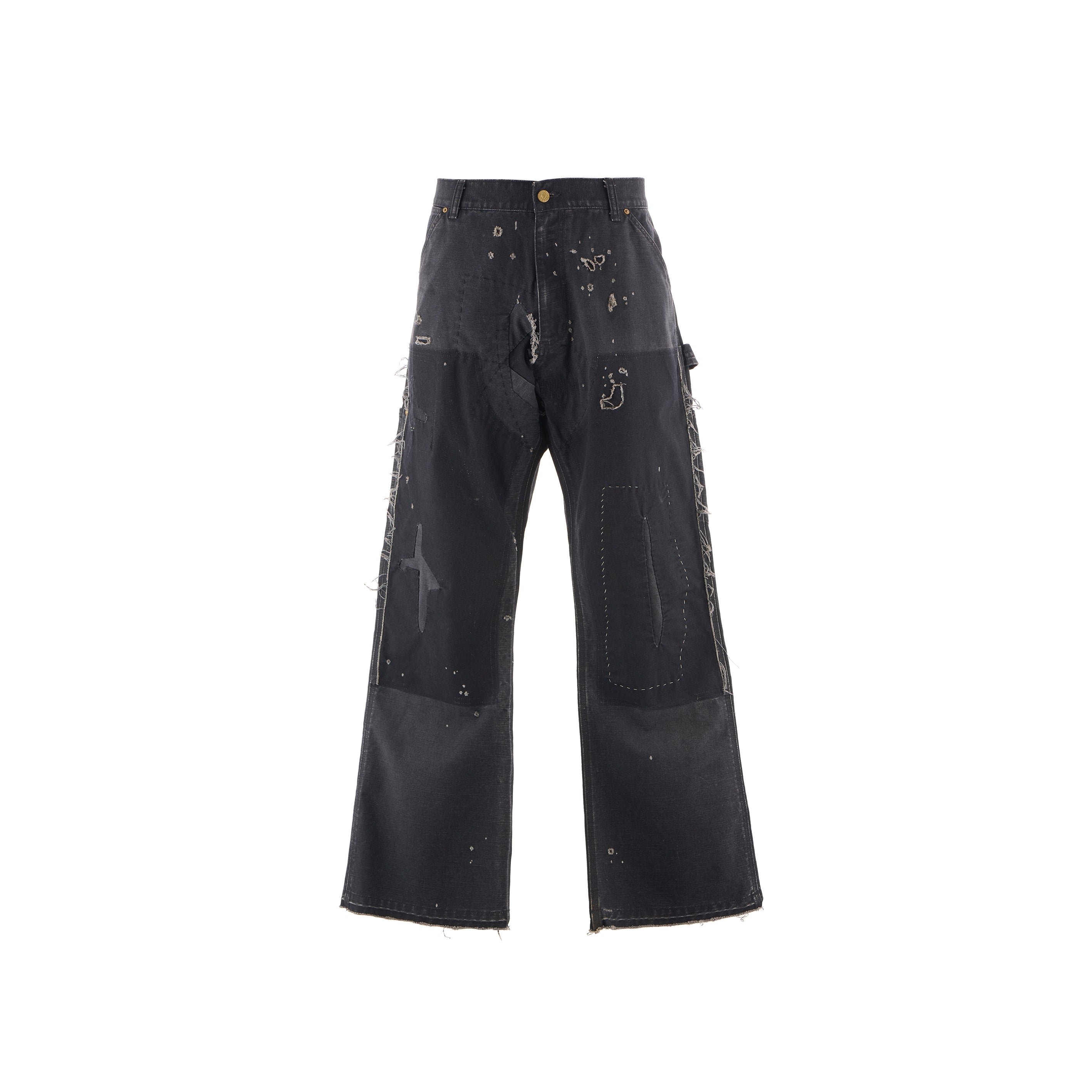 パンツ SAINT Mxxxxxx DOUBLE KNEE PANTS SAINT Mxxxxxx]DOUBLE KNEE PANTS/BLACK(SM-HR1-0000-083) – R&Co.