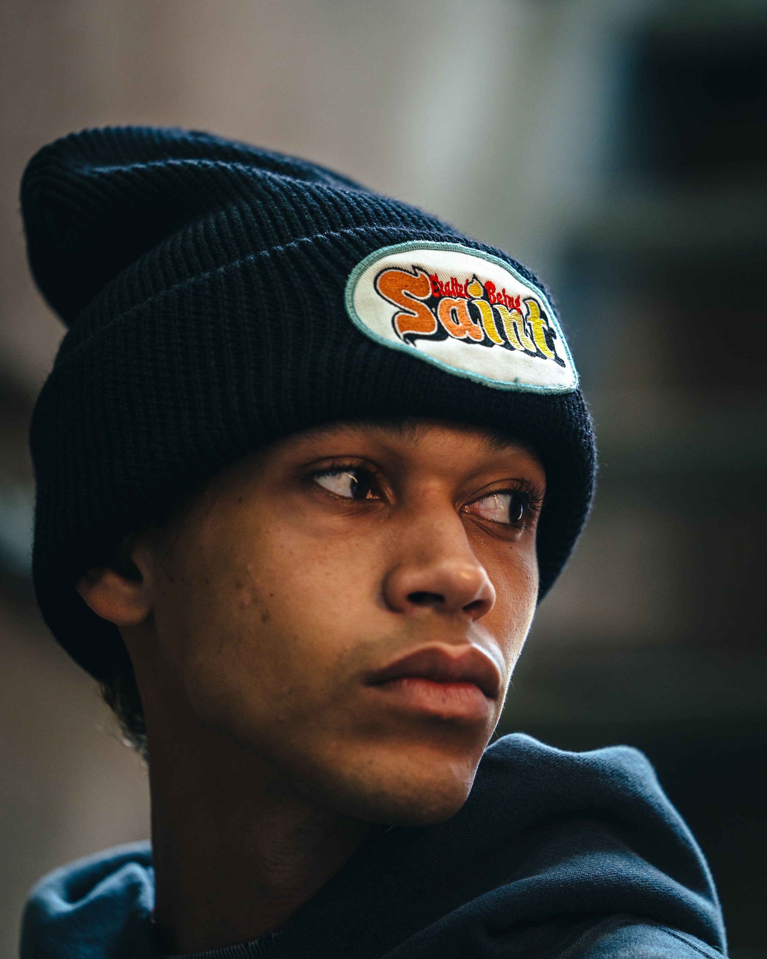 SAINT Mxxxxxx]KNIT CAP/SAINT/BLACK(SM-HR1-0000-096) – R&Co.