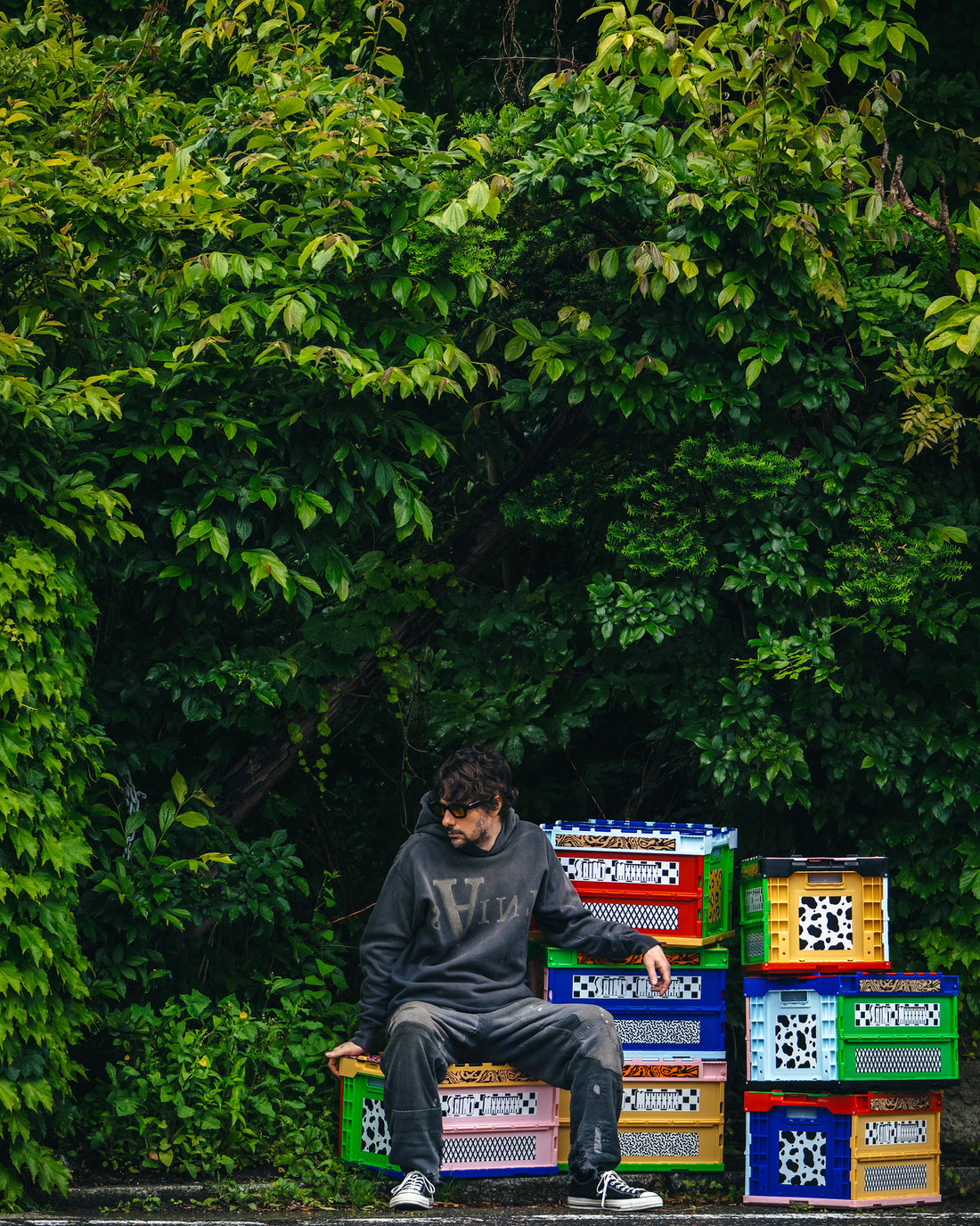 [SAINT Mxxxxxx]HOODIE/ANACHY/BLACK(SM-HR1-0000-119)