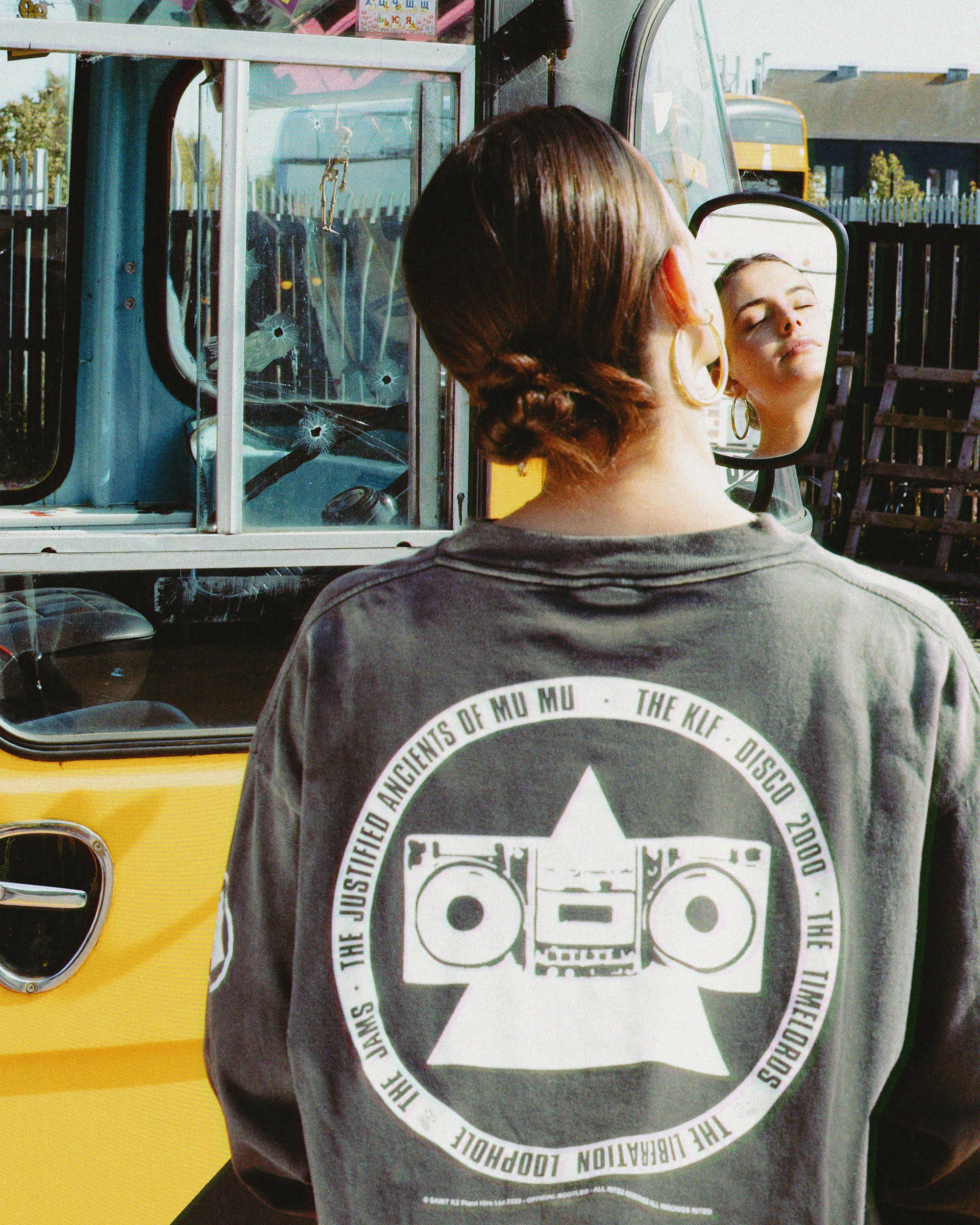 SAINT Mxxxxxx]KLF_LS TEE/WHITE KLF/BLACK/WHITE(SM-HR1-0000-C03