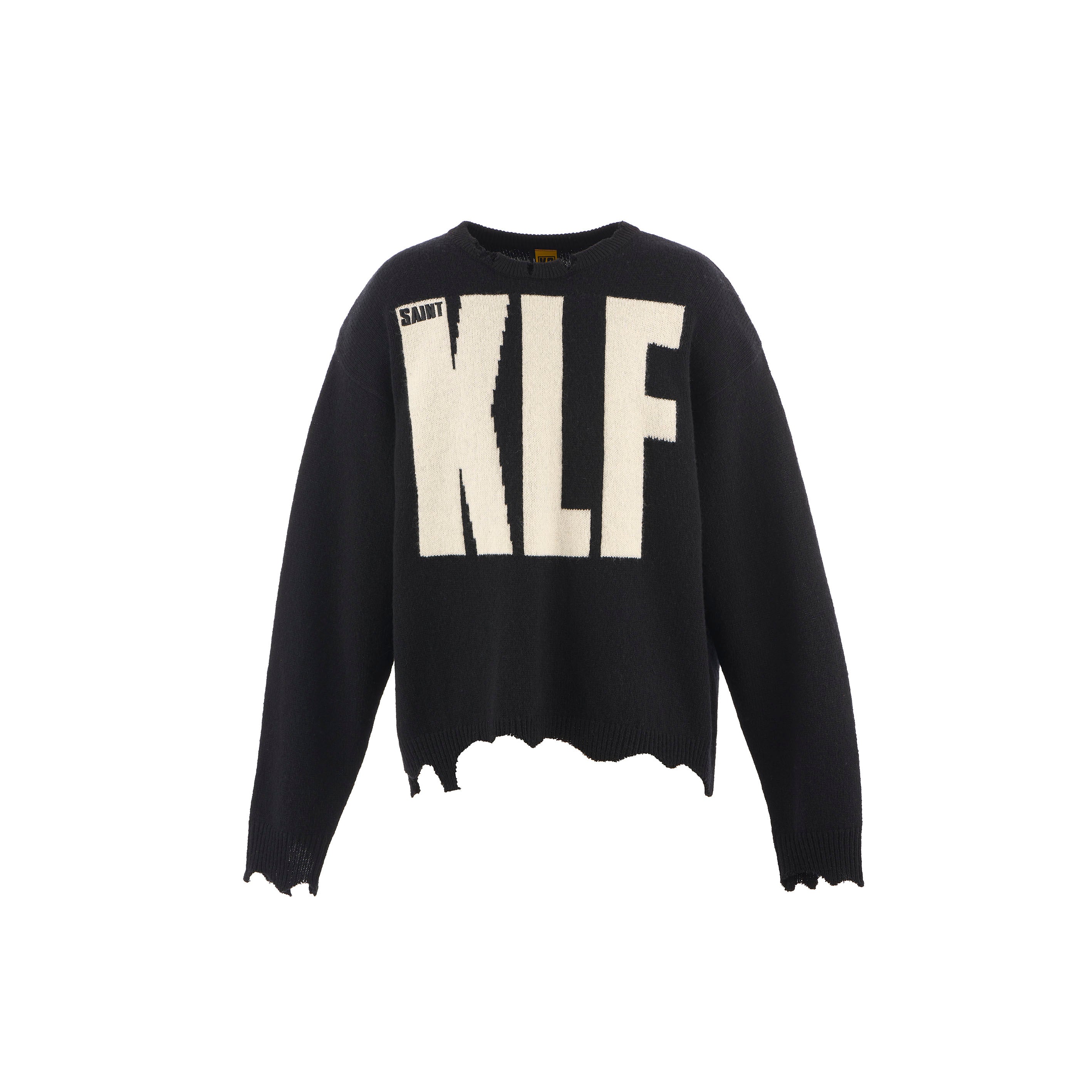 SAINT Mxxxxxx]KLF CREW NECK KNIT/KLF/BLACK(SM-HR1-0000-C08) – R&Co.