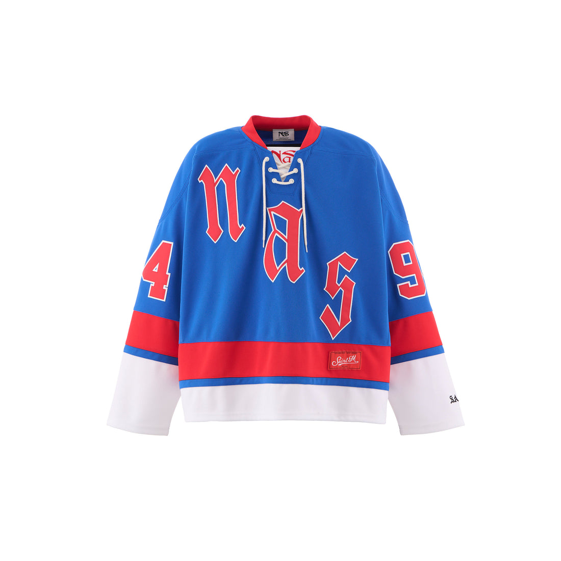 [SAINT Mxxxxxx]NAS_GAME SHIRT/BLUE(SM-HR1-0000-C21)