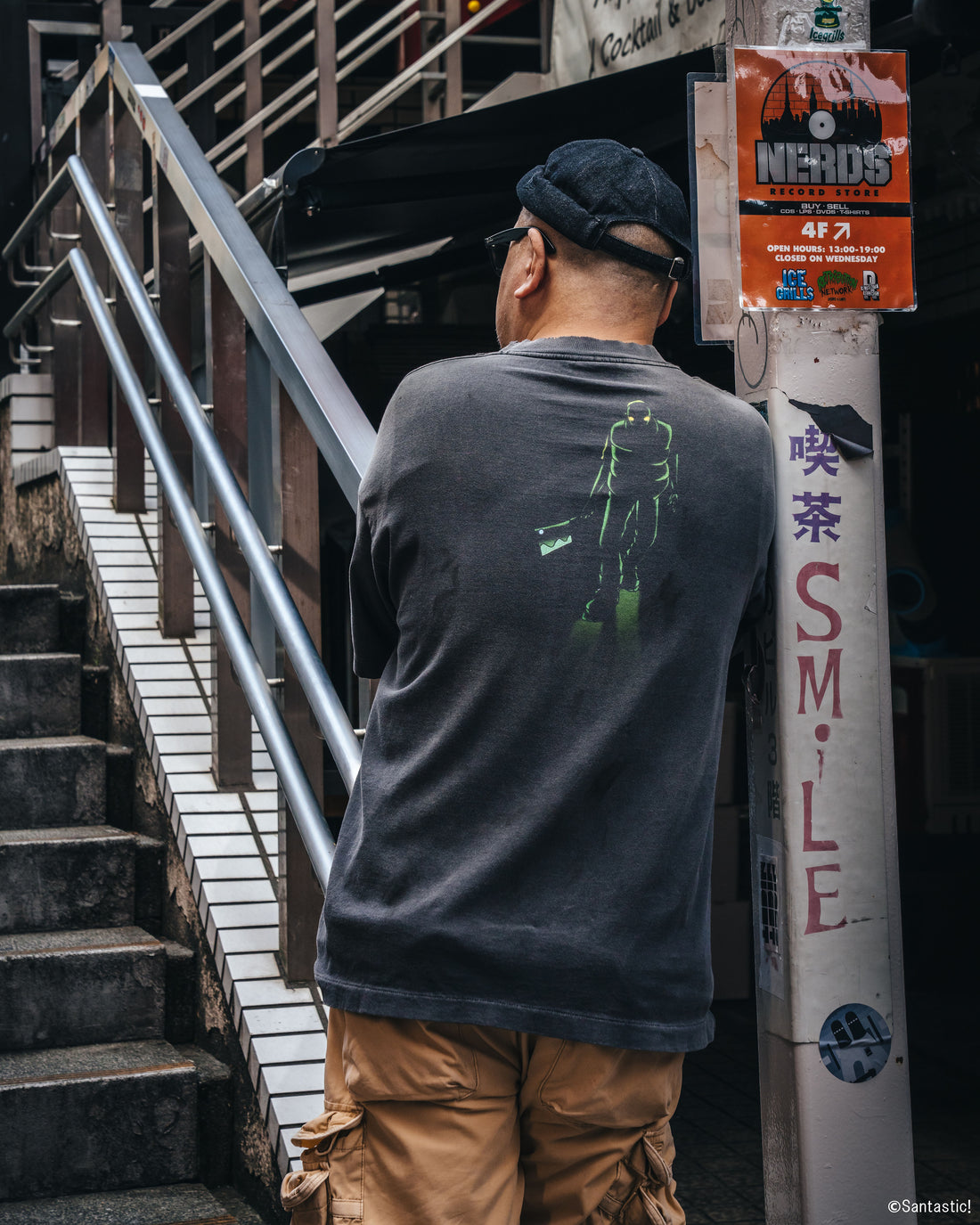 [SAINT Mxxxxxx]GS_SS TEE/隣人13号/BLACK(SM-HR1-0000-C24)