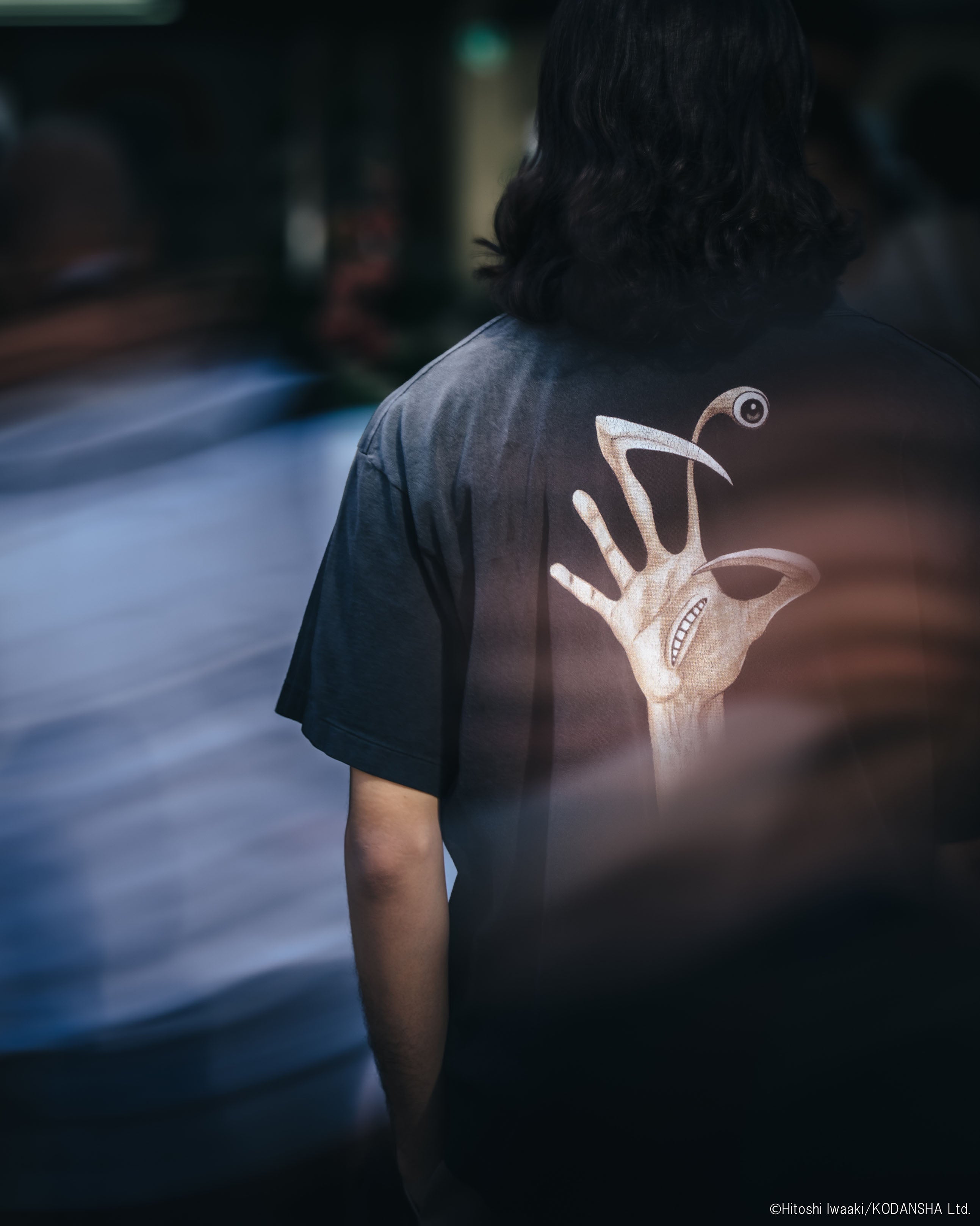 SAINT Mxxxxxx]KJ_SS TEE/寄生獣 -parasyte-/BLACK(SM-HR1-0000