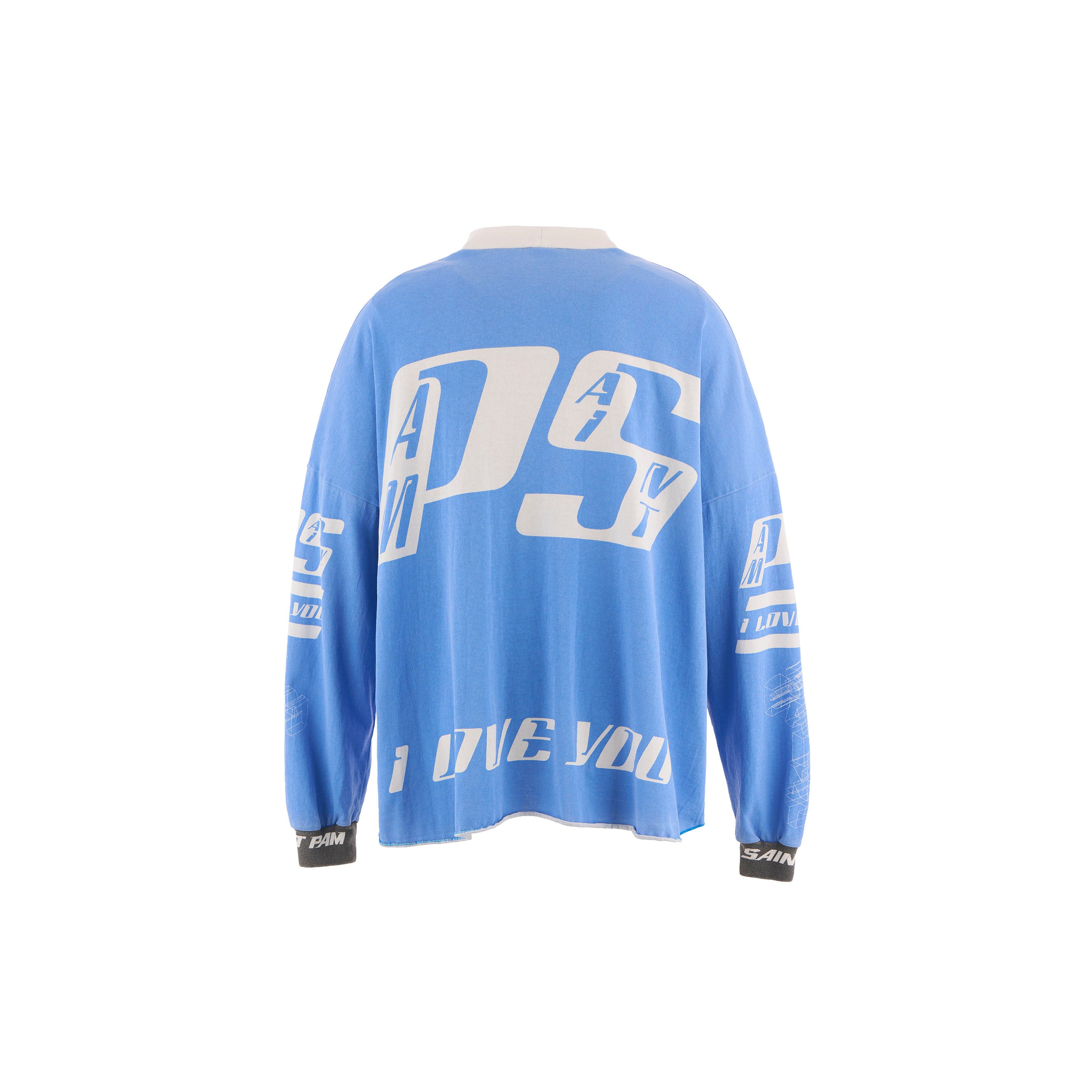 SAINT Mxxxxxx]PAM_LS TEE/SAINT PAM/BLUE(SM-HR1-0000-C28) – R&Co.