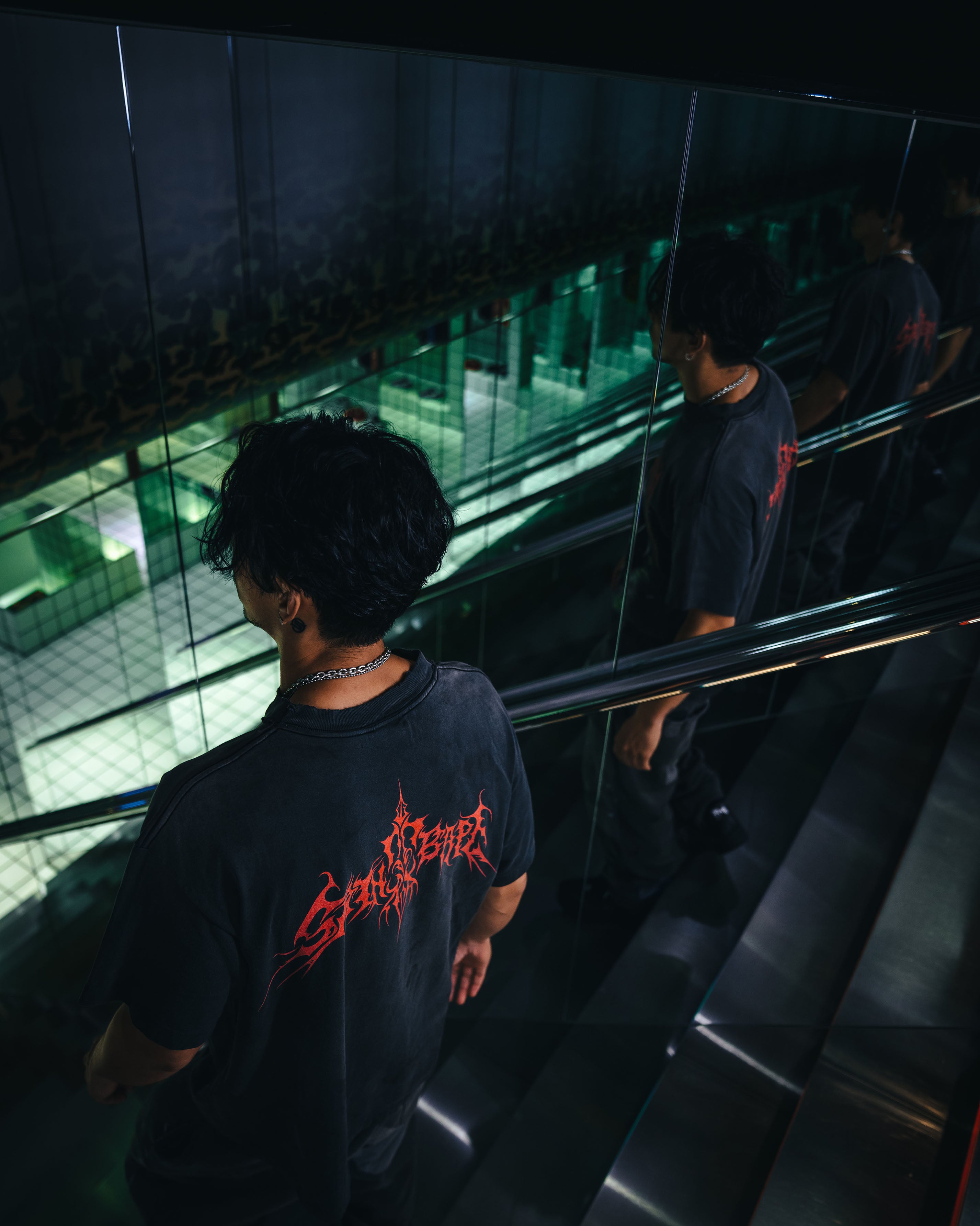 SAINT Mxxxxxx]BAPE_SS TEE/SAINT BAPE/BLACK(SM-HR1-0000-C37) – R&Co.