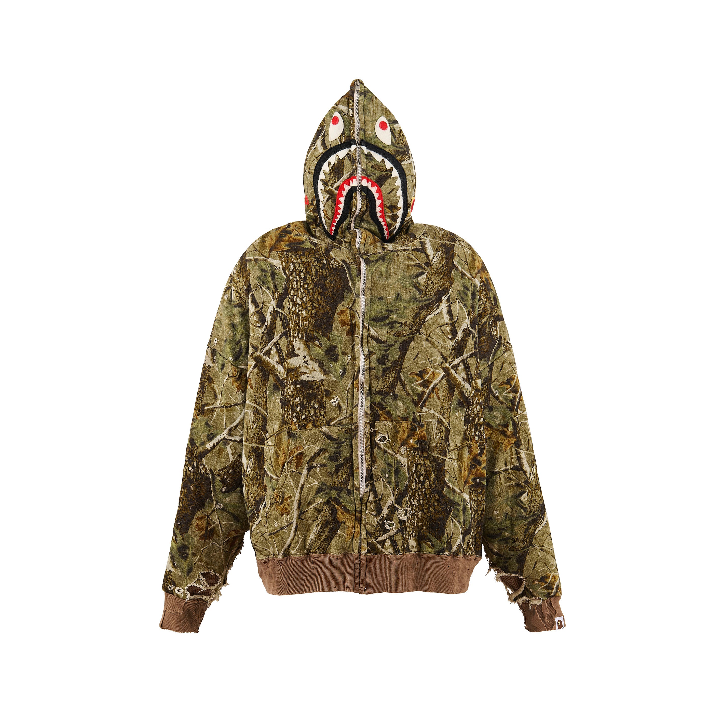 メル29044 SAINT Mxxxxxx]BAPE ZIP HOODIE/SAHARK/CAMO(SM-HR1-0000-C38) – R&Co.