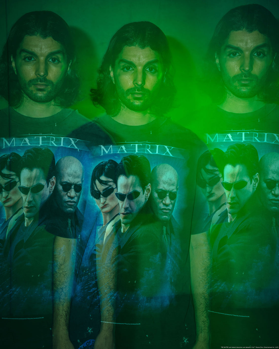 [SAINT Mxxxxxx]MTRX_SS TEE/THE MATRIX/BLACK/WHITE(SM-HR1-0000-C41)