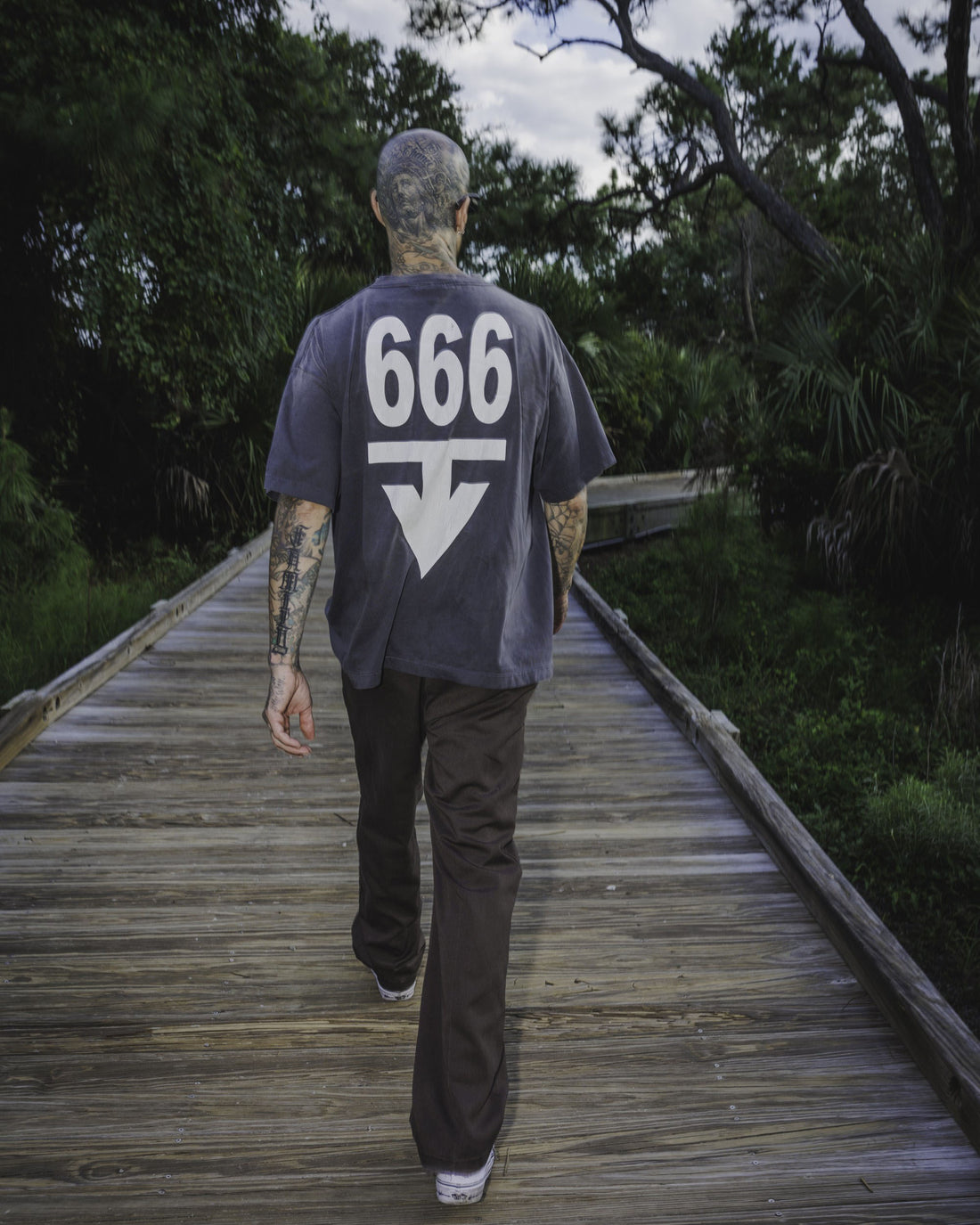 [SAINT Mxxxxxx]BBLN_SS TEE/SAINT BABYLON/BLACK(SM-HR1-0000-C47)