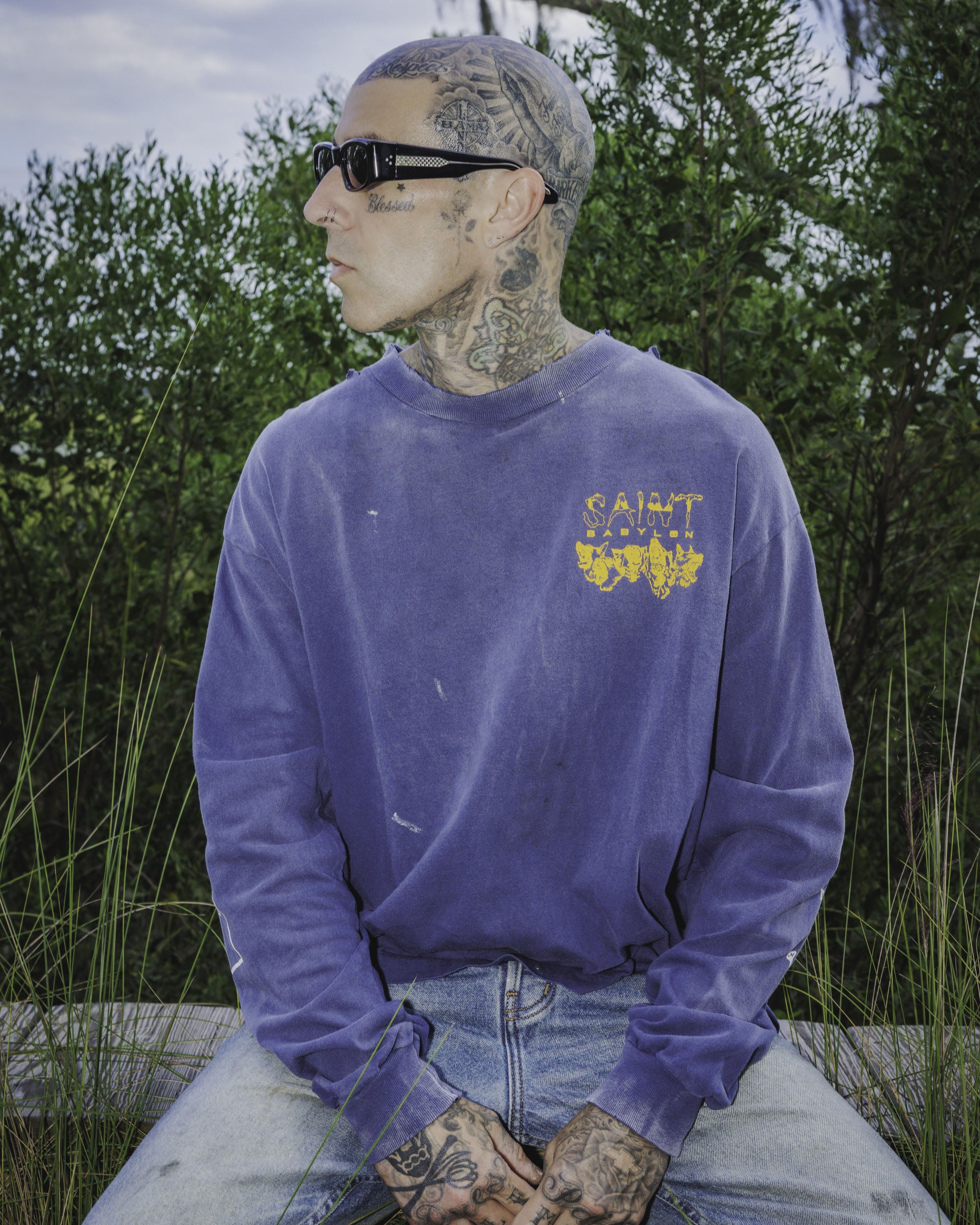 値下げ！【セントマイケル】BBLN_LS TEE/SAINT BABYLON BBLN_LS TEE / SAINT BABYLON | Why are you here?