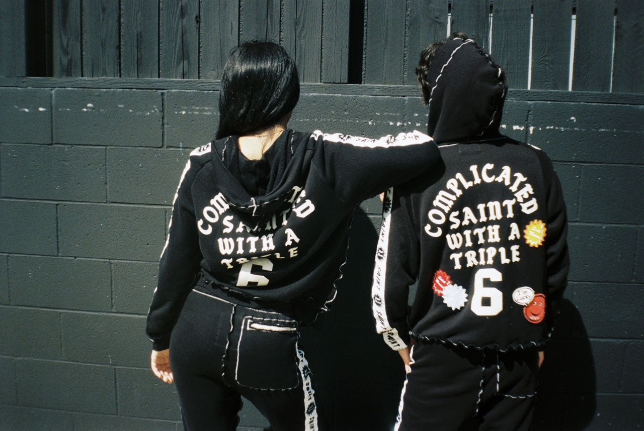 SAINT Mxxxxxx]ALM_ZIP HOODIE/BLACK(SM-HR1-0000-C68) – R&Co.