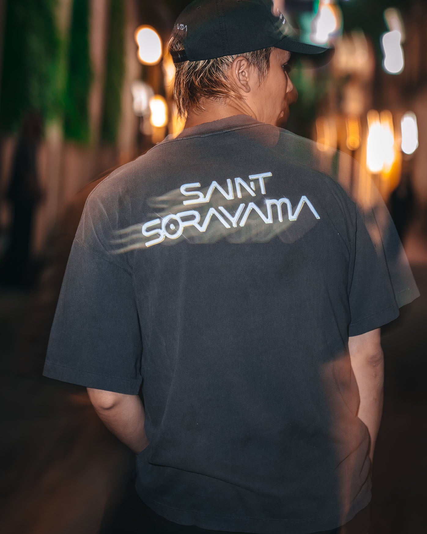 SAINT Mxxxxxx × 空山基 SRYM_SS TEE/MASK XL SAINT Mxxxxxx × Hajime