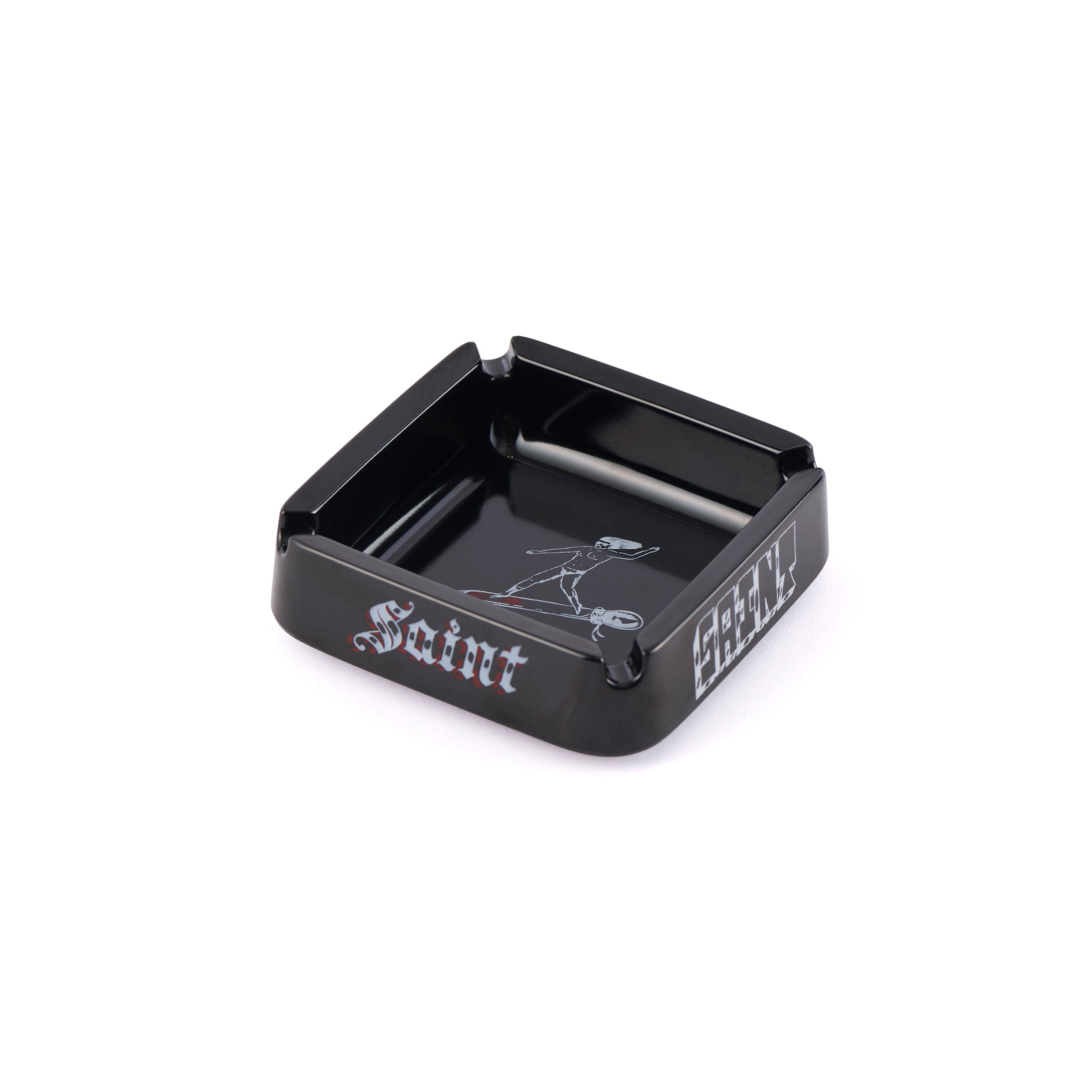 SAINT Mxxxxxx]ALX_ASHTRAY/DRAWING/BLACK(SM-HR1-0000-C84) – R&Co.