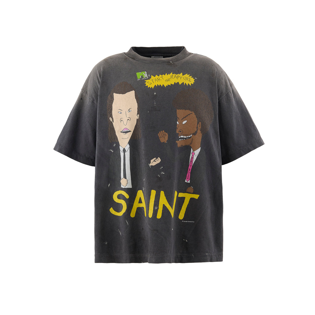 SAINT Mxxxxxx]SS TEE / RAPTURE/BLACK(SM-HR8-0000-015) – R&Co