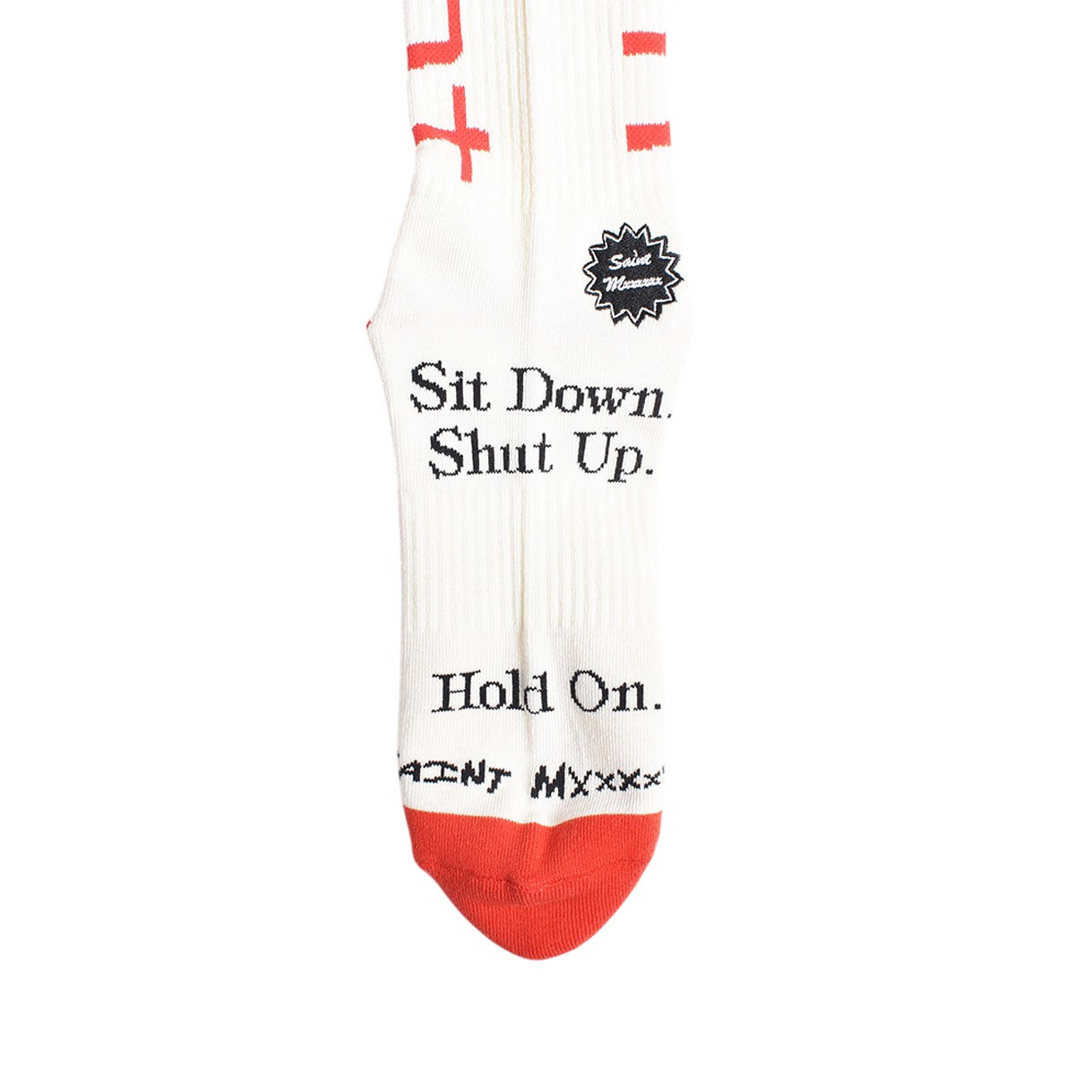 SAINT Mxxxxxx]SOCKS/SIT DOWN/ECRU(SM-HR8-0000-106) – R&Co.