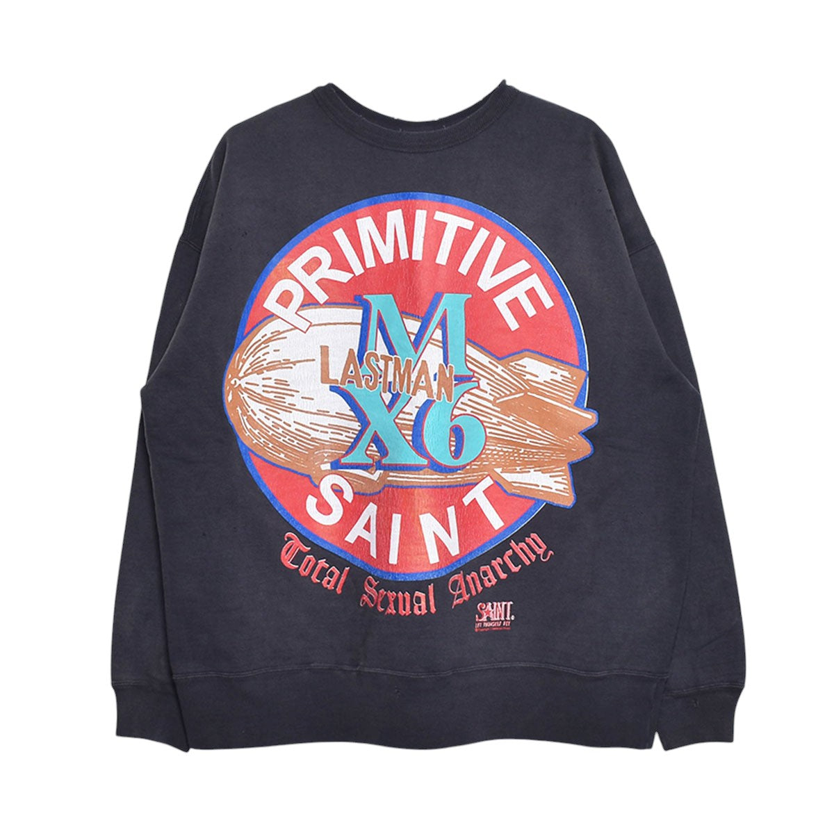 SAINT Mxxxxxx]LM_CRW-N SWEAT/PRIMITIVE/BLACK(SM-HR8-0000-C28) – R&Co.
