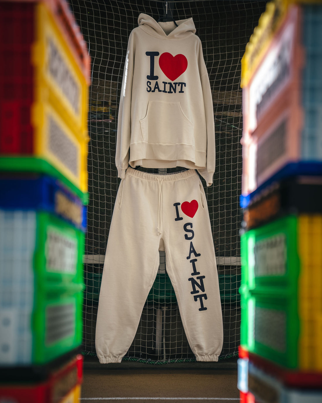 [SAINT Mxxxxxx]HOODIE/I LOVE SAINT/WHITE(SM-MK8-0000-058)