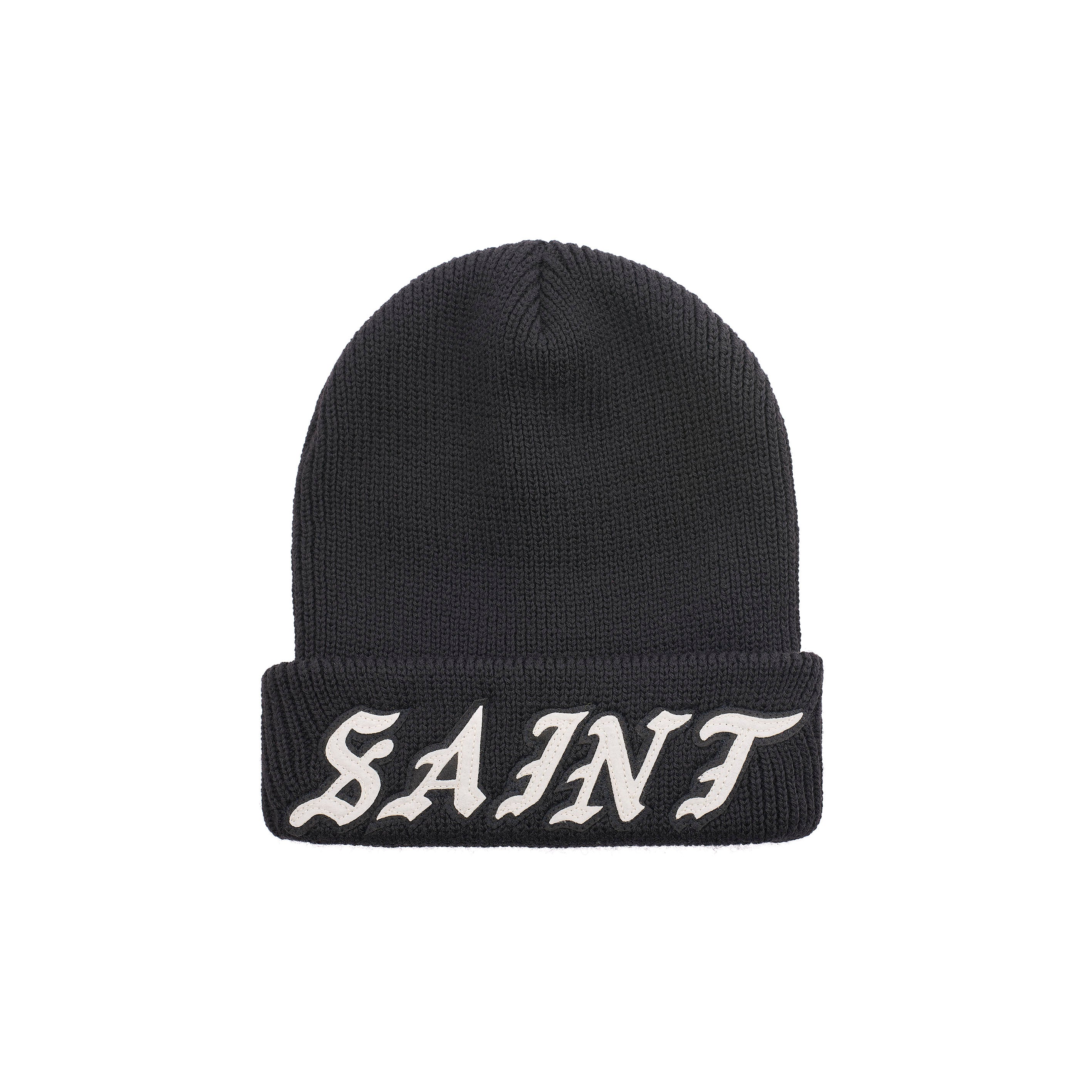SAINT Mxxxxxx]KNIT CAP/SAINT/BLACK(SM-MK8-0000-085) – R&Co.