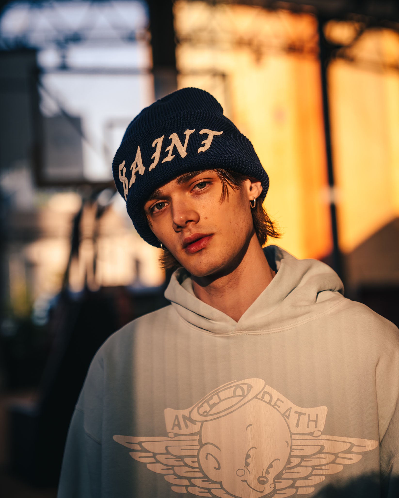 SAINT Mxxxxxx]KNIT CAP/SAINT/NAVY(SM-MK8-0000-087) – R&Co.