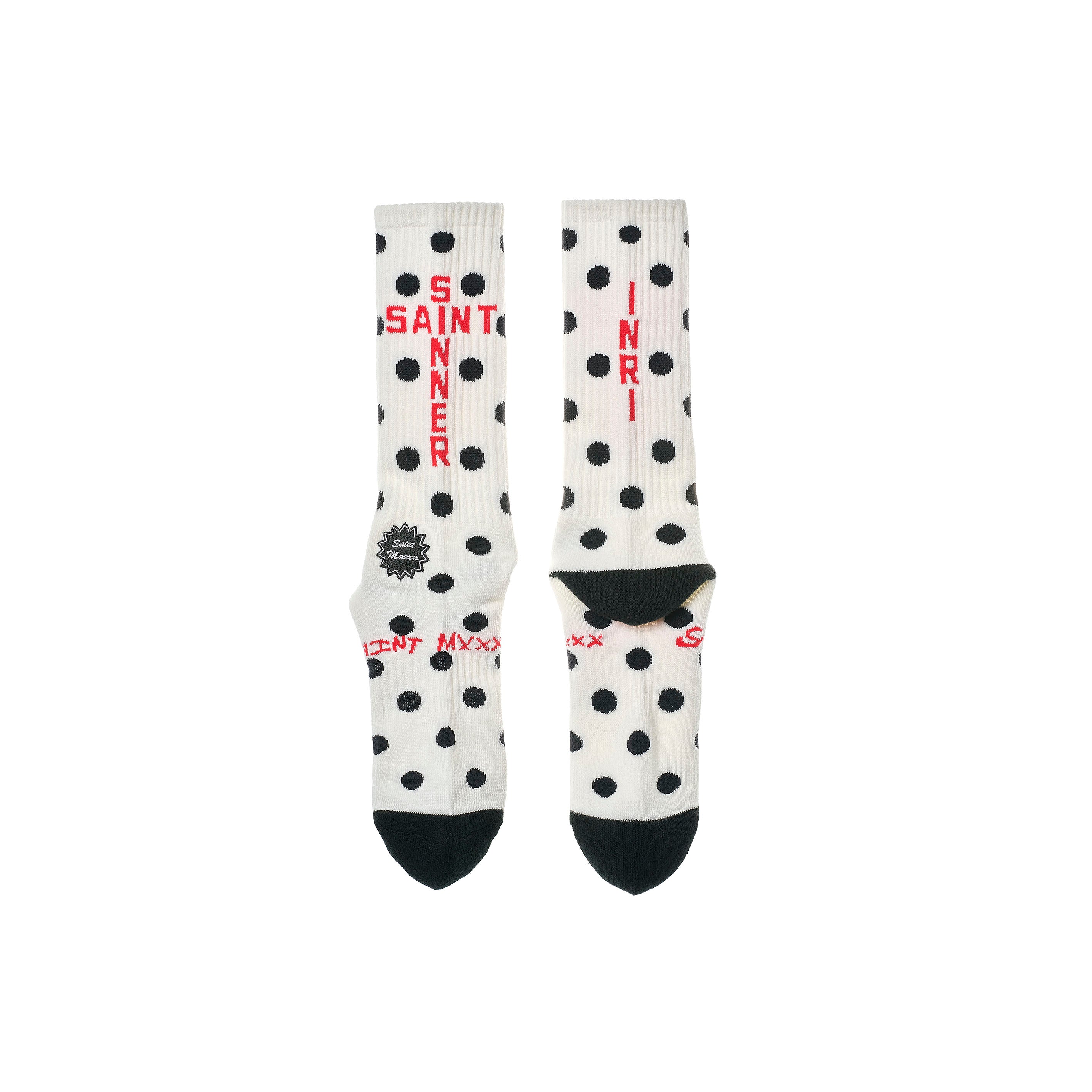 SAINT Mxxxxxx]SOCKS/DOT/WHITE(SM-MK8-0000-101) – R&Co.