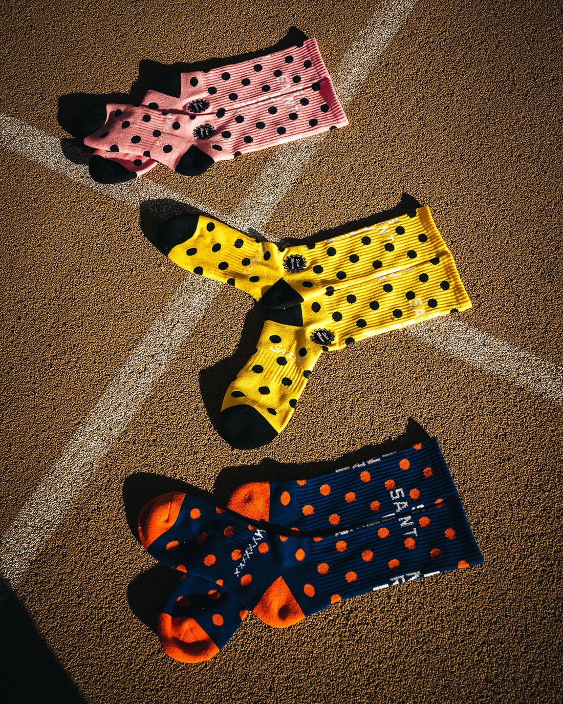 [SAINT Mxxxxxx]SOCKS/DOT/PINK+BLACK(SM-MK8-0000-104)