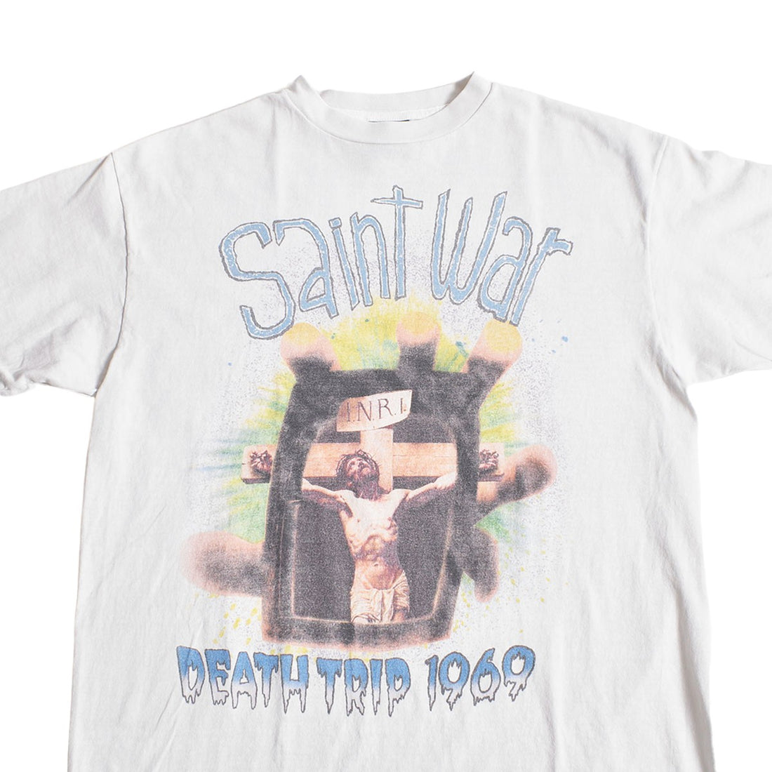 SAINT Mxxxxxx]SS TEE/SAINT WAR/WHITE(SM-YS8-0000-007) – R&Co