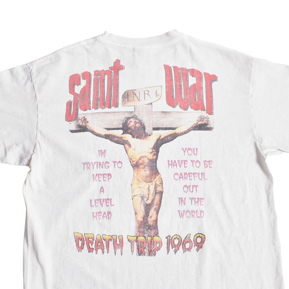 SAINT Mxxxxxx]SS TEE/SAINT WAR/WHITE(SM-YS8-0000-007) – R&Co
