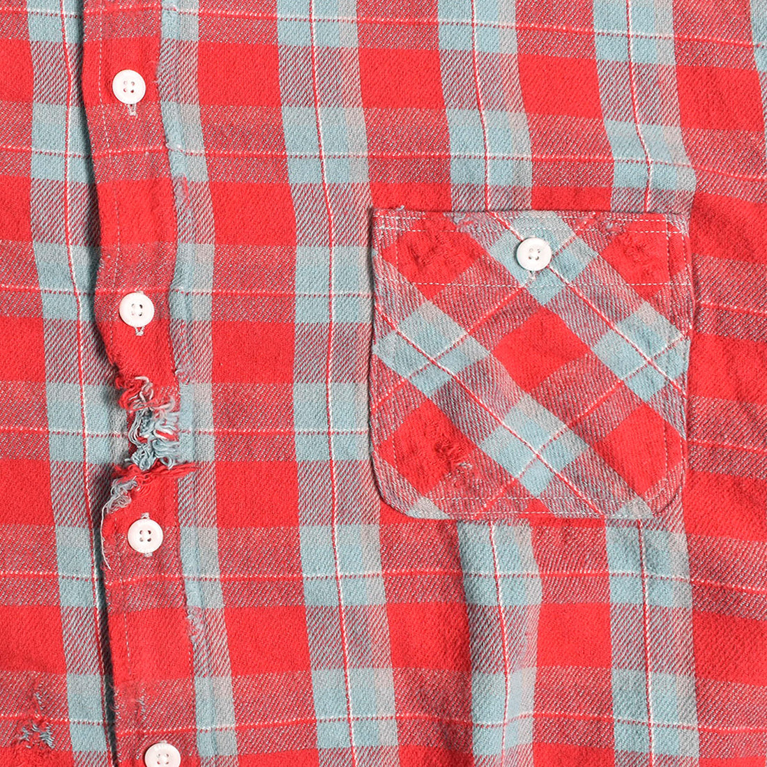 SAINT Mxxxxxx]FRNL CHECK SHIRT/RED/BLUE(SM-YS8-0000-023) – R&Co