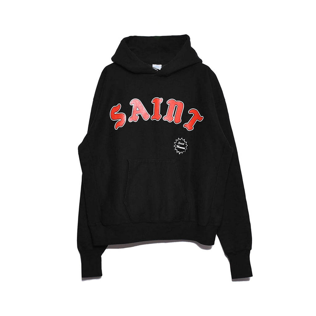 ANARCHYxBADSAIKUSH PRINT HOODIE 最終値下げです！ 漲り 