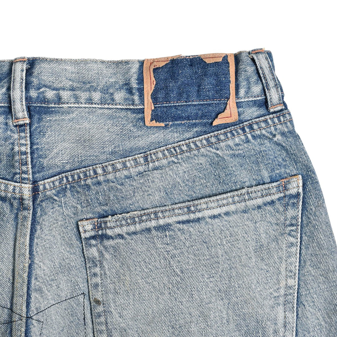 SAINT Mxxxxxx]DENIM SHORTS / DAMAGE/BLUE(SM-YS8-0000-054) – R&Co