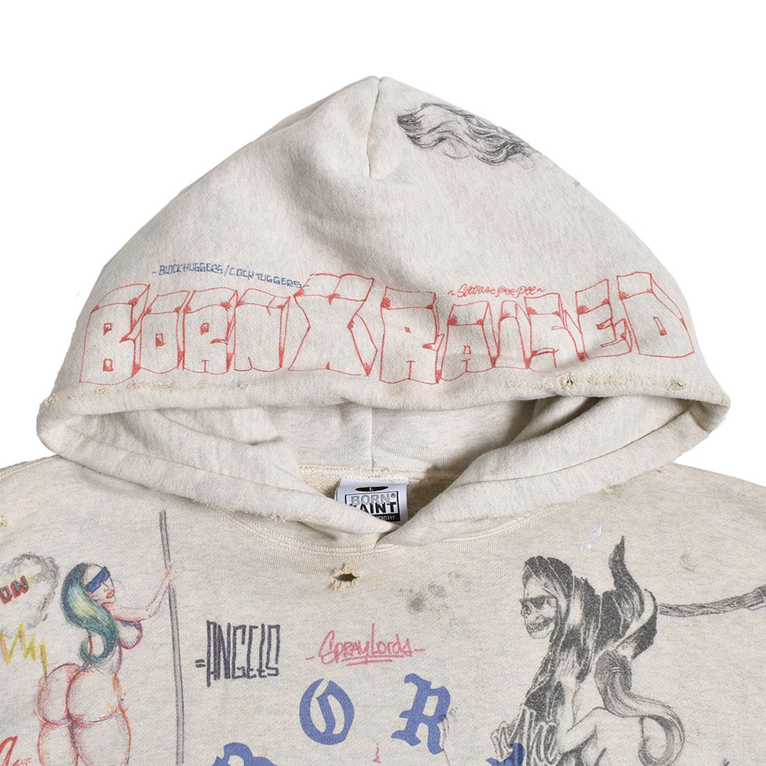 SAINT Mxxxxxx]BR_HOODIE/LA/GRAY(SM-YS8-0000-C11) – R&Co