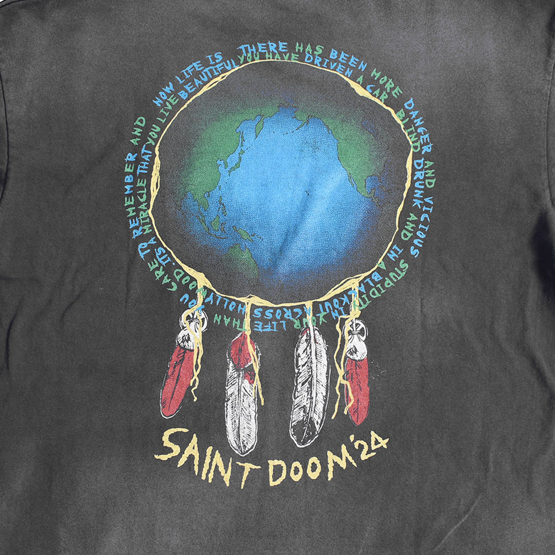 SAINT Mxxxxxx]LM_SS TEE/HOLY GHOST/BLACK(SM-YS8-0000-C43) – R&Co