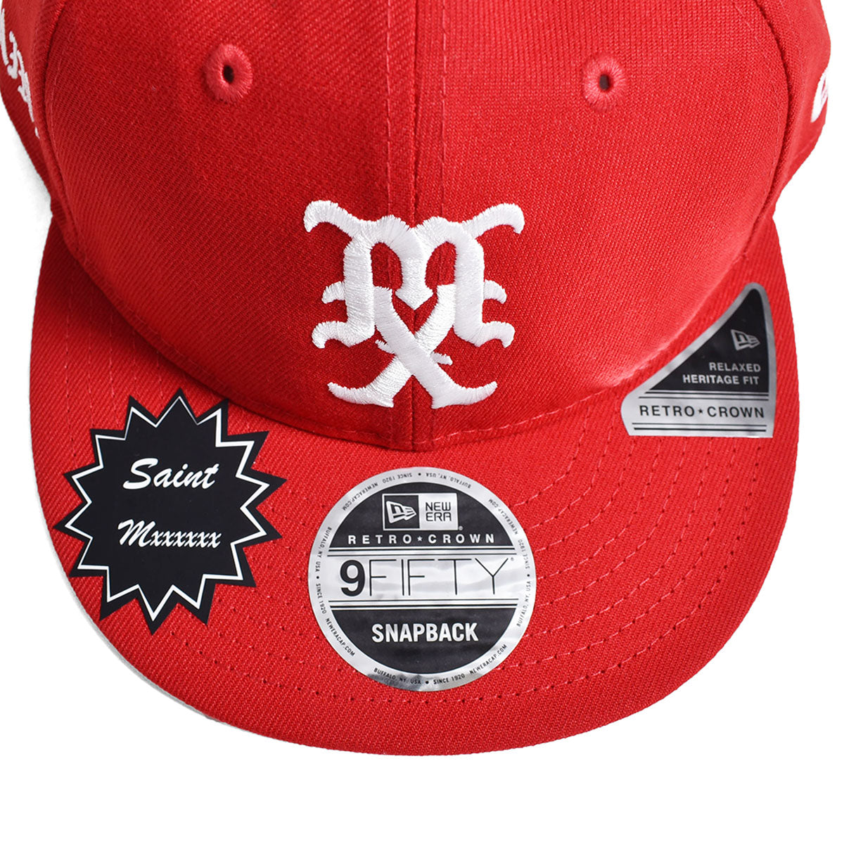 SAINT Mxxxxxx × New Era NE_CAP/MX / RED
