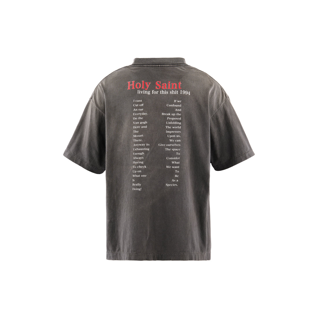 [SAINT Mxxxxxx]SS T-SHIRT/LOVE CICULATION(SM-MK1-0000-001)